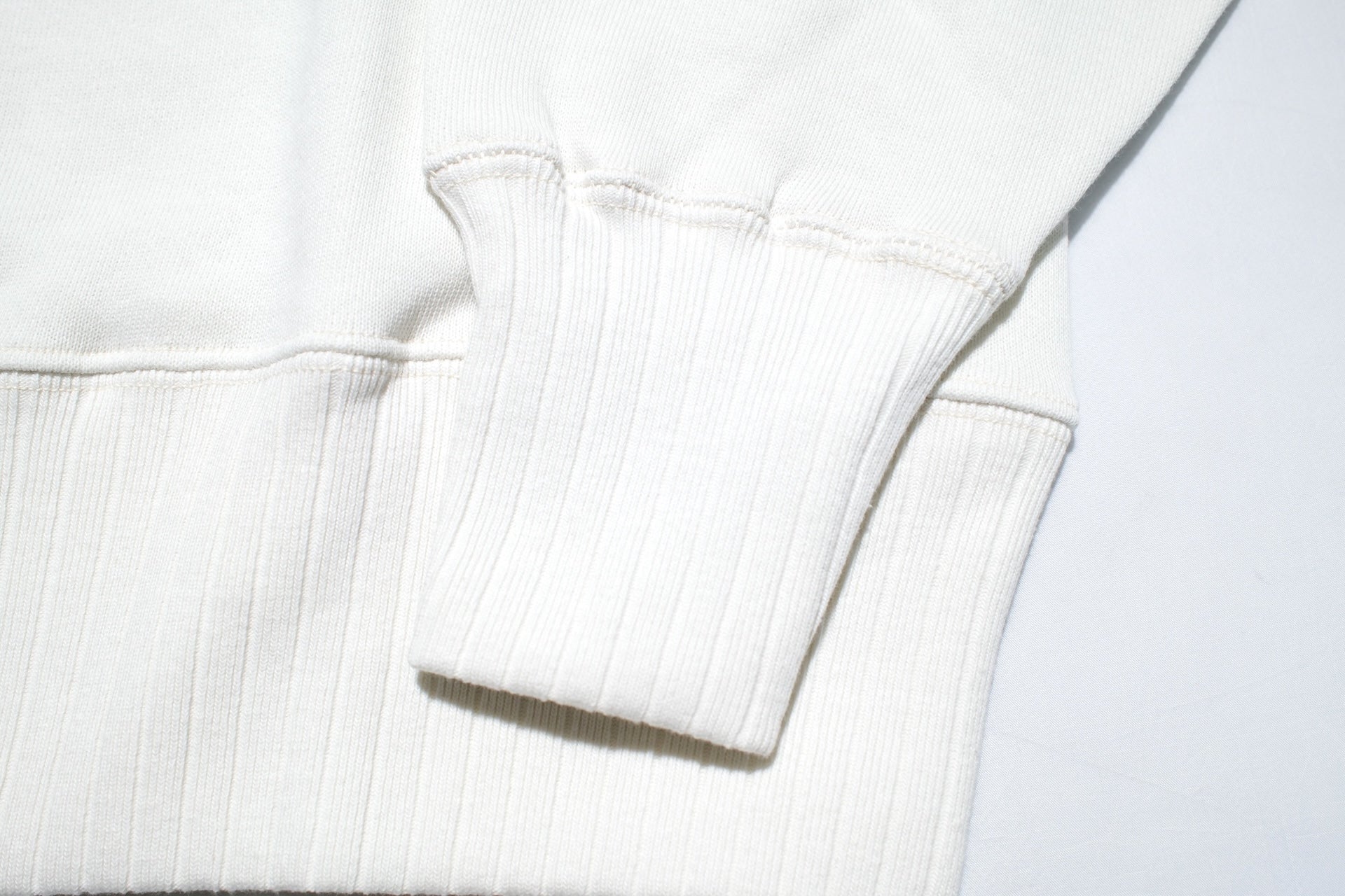 John Gluckow X Warehouse Co. 10oz Loopwheeled "The Albert" Sweatshirt (Off White)