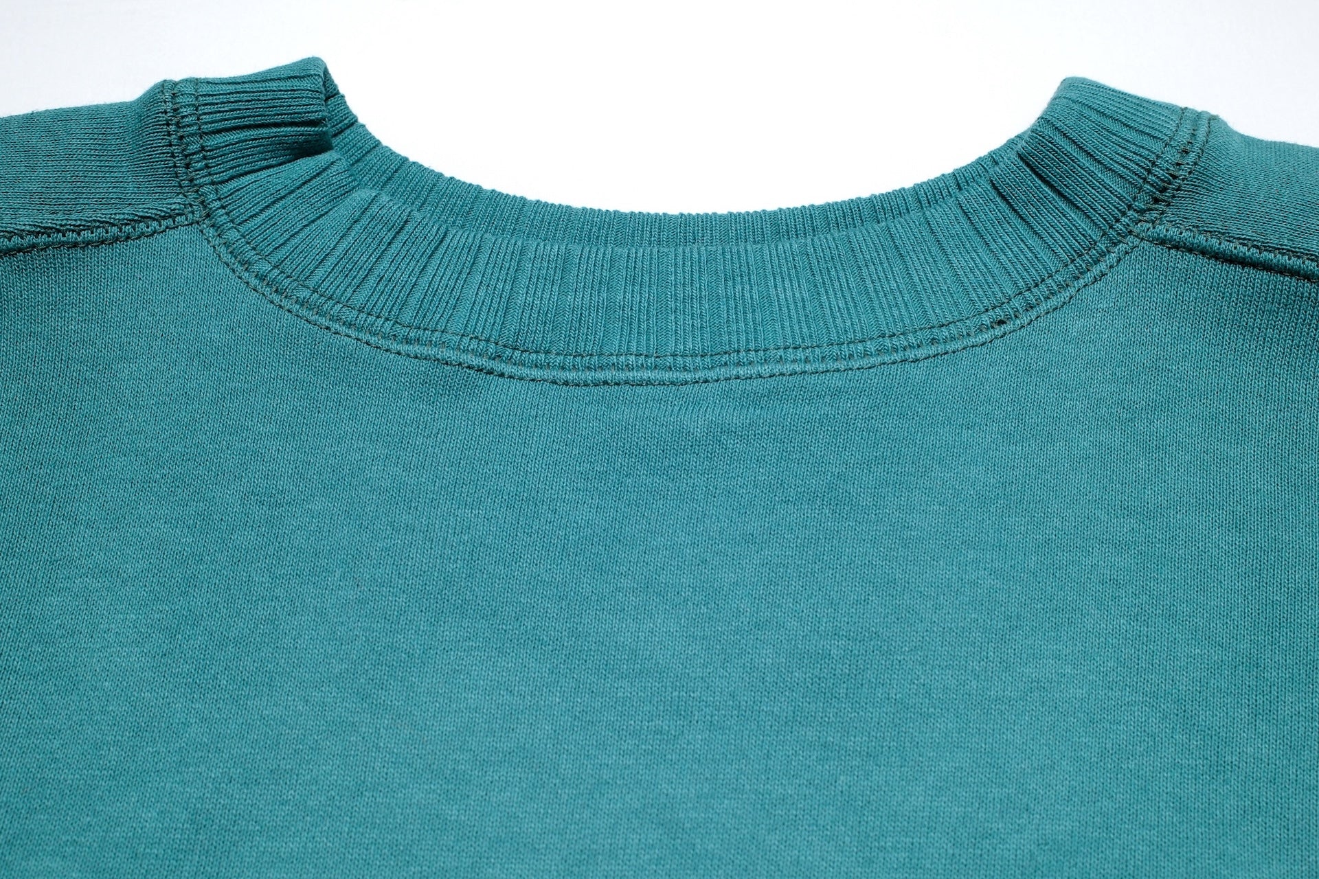John Gluckow X Warehouse Co. 10oz Loopwheeled "The Albert" Sweatshirt (Turquoise Green)