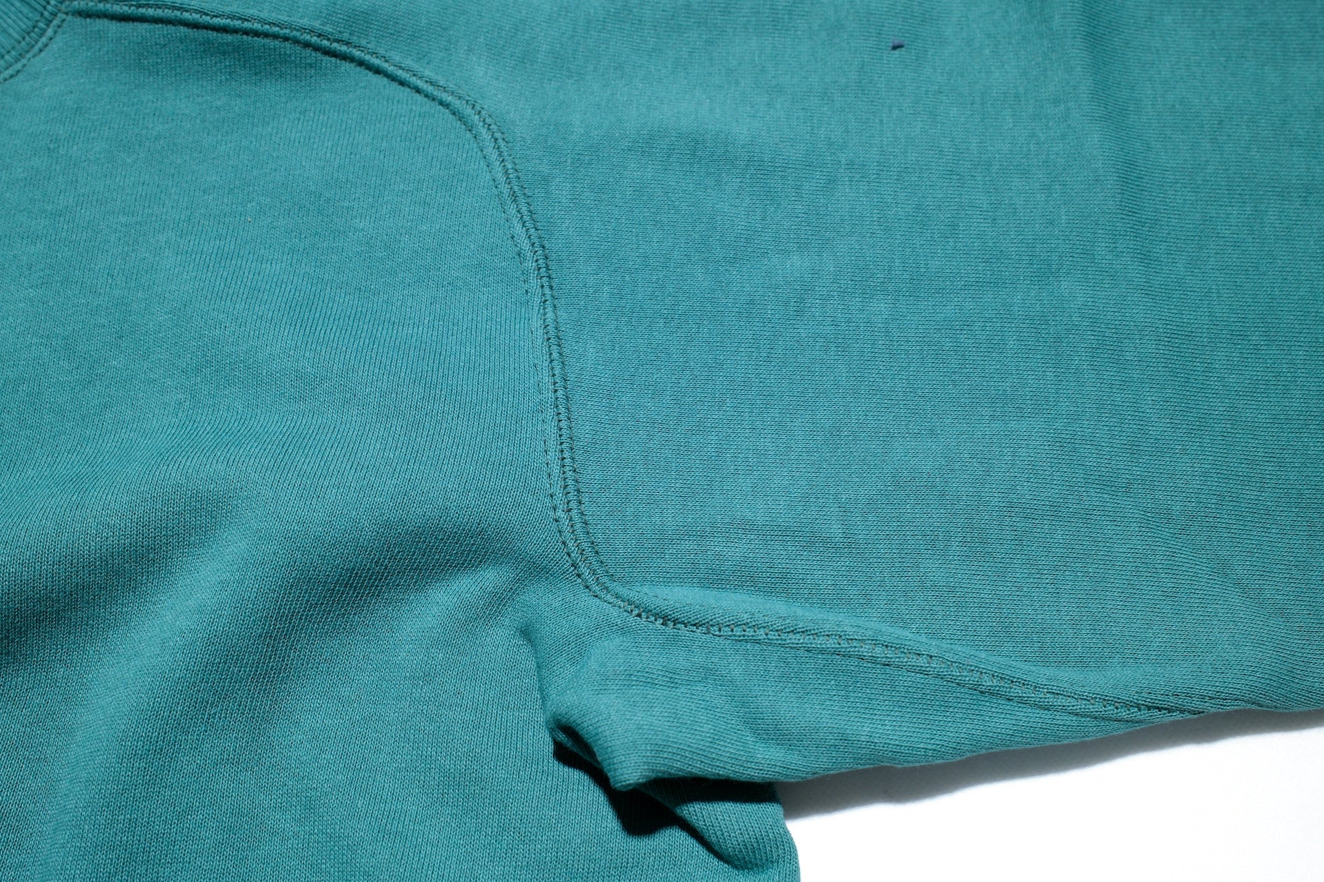 John Gluckow X Warehouse Co. 10oz Loopwheeled "The Albert" Sweatshirt (Turquoise Green)