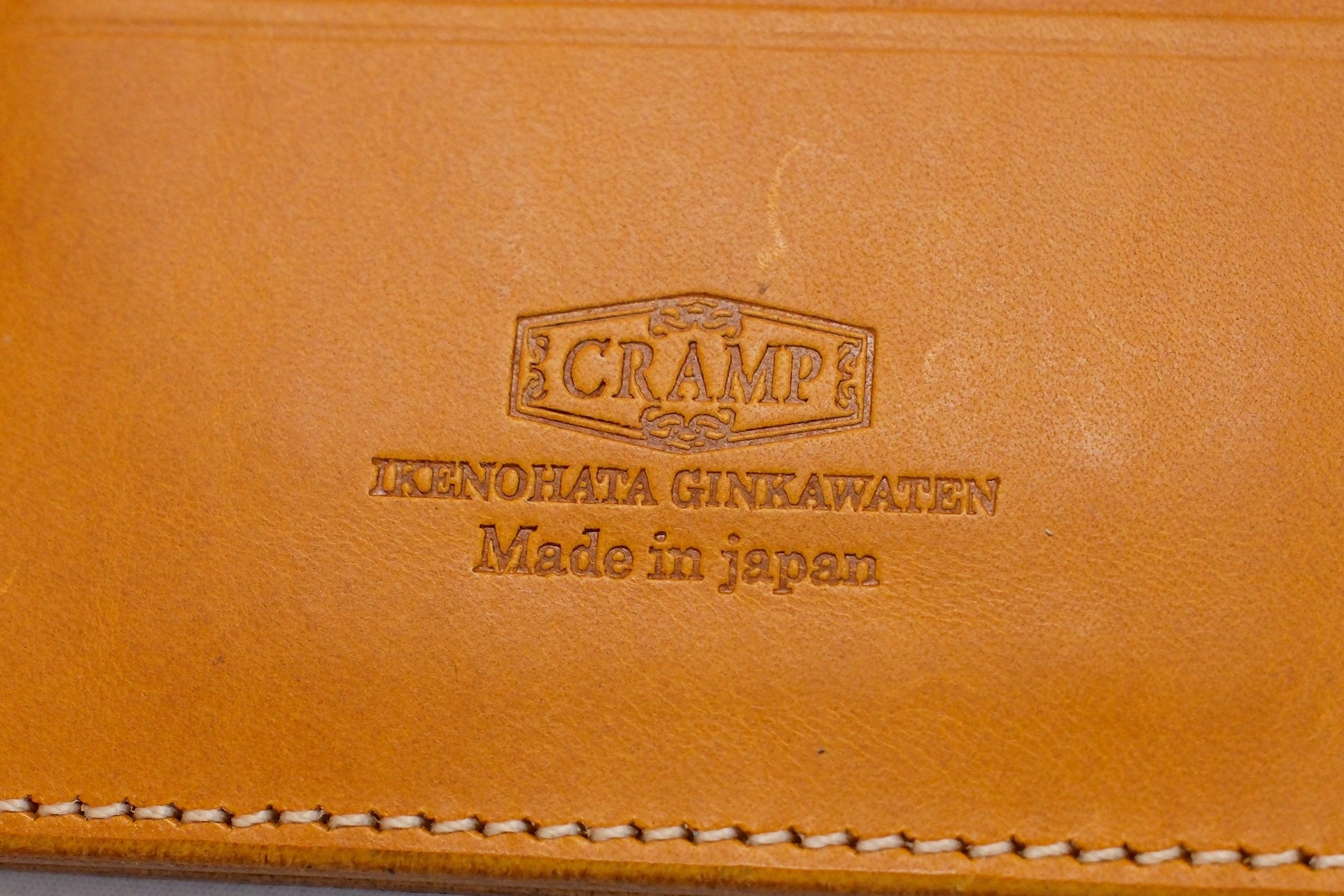 Cramp by Ikenohata Ginkawaten X CORLECTION Full-Grain Cowhide Card Case