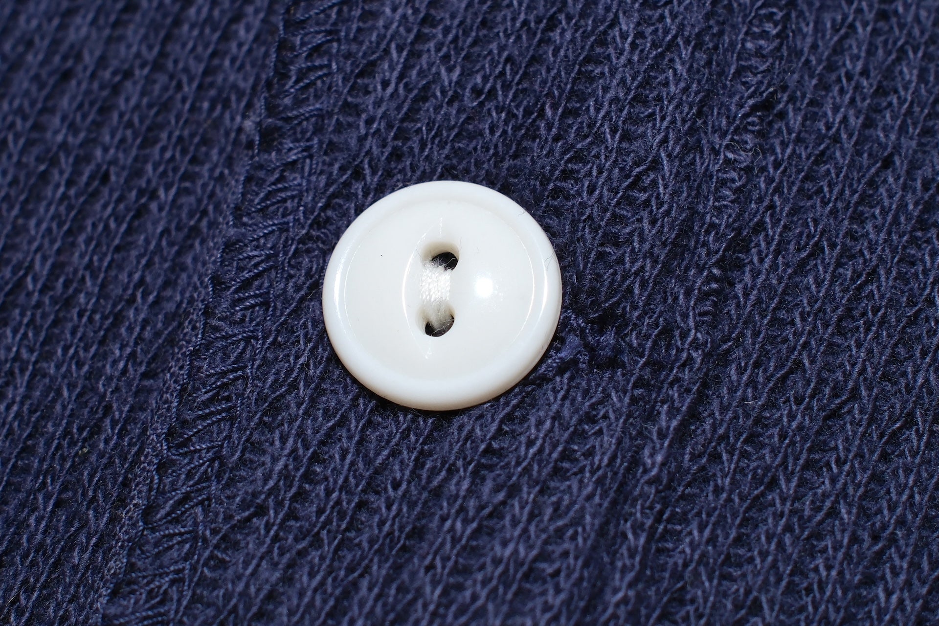 Warehouse Co. "Waffle-Knit" Henley L/S Thermal (Navy)