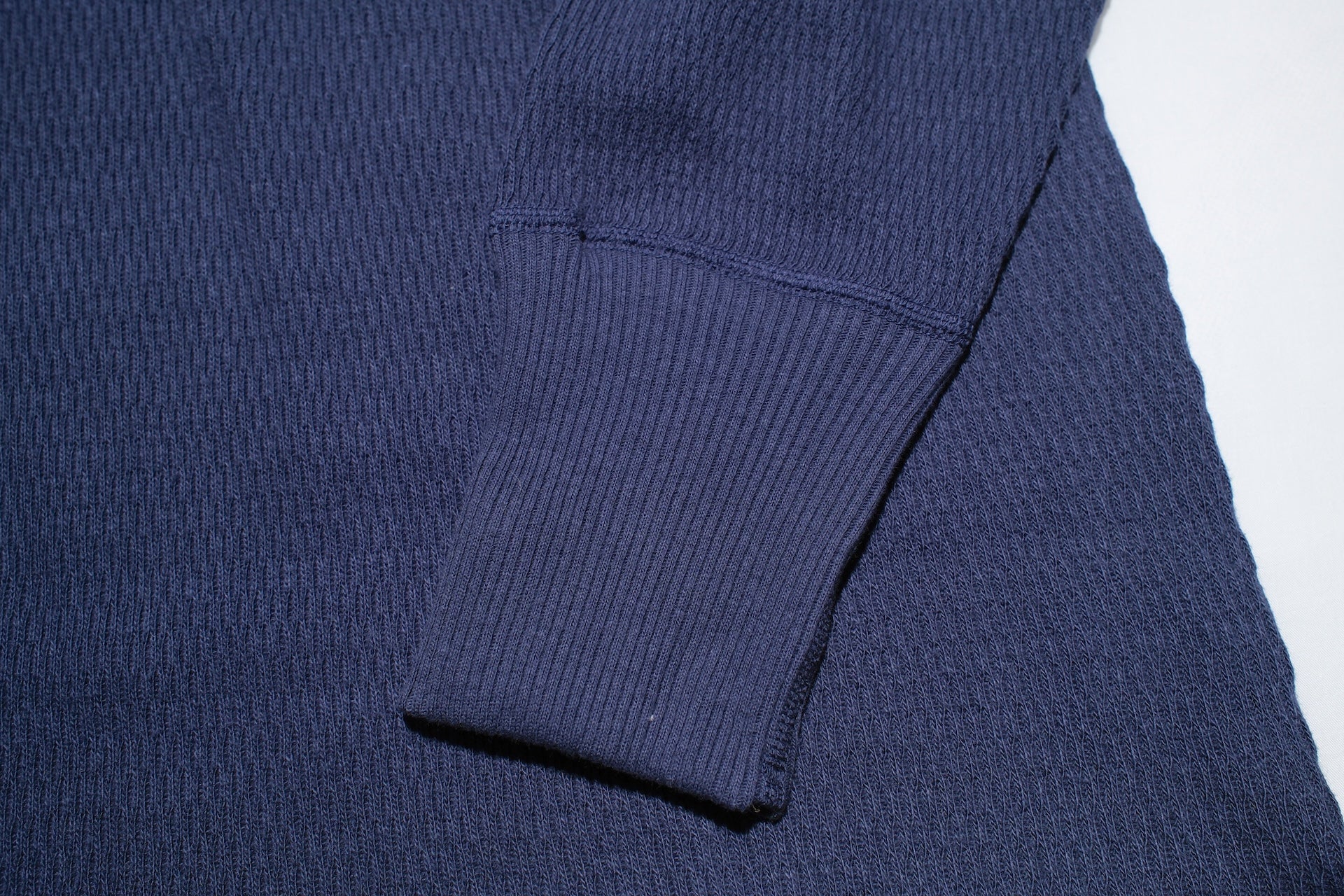 Warehouse Co. "Waffle-Knit" Plain L/S Thermal (Navy)