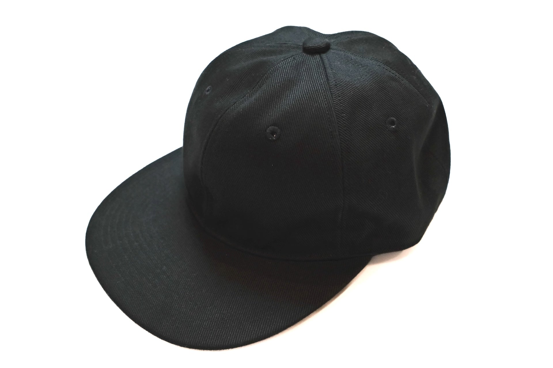 BONCOURA English Twill US Navy Cap (Pure Black)