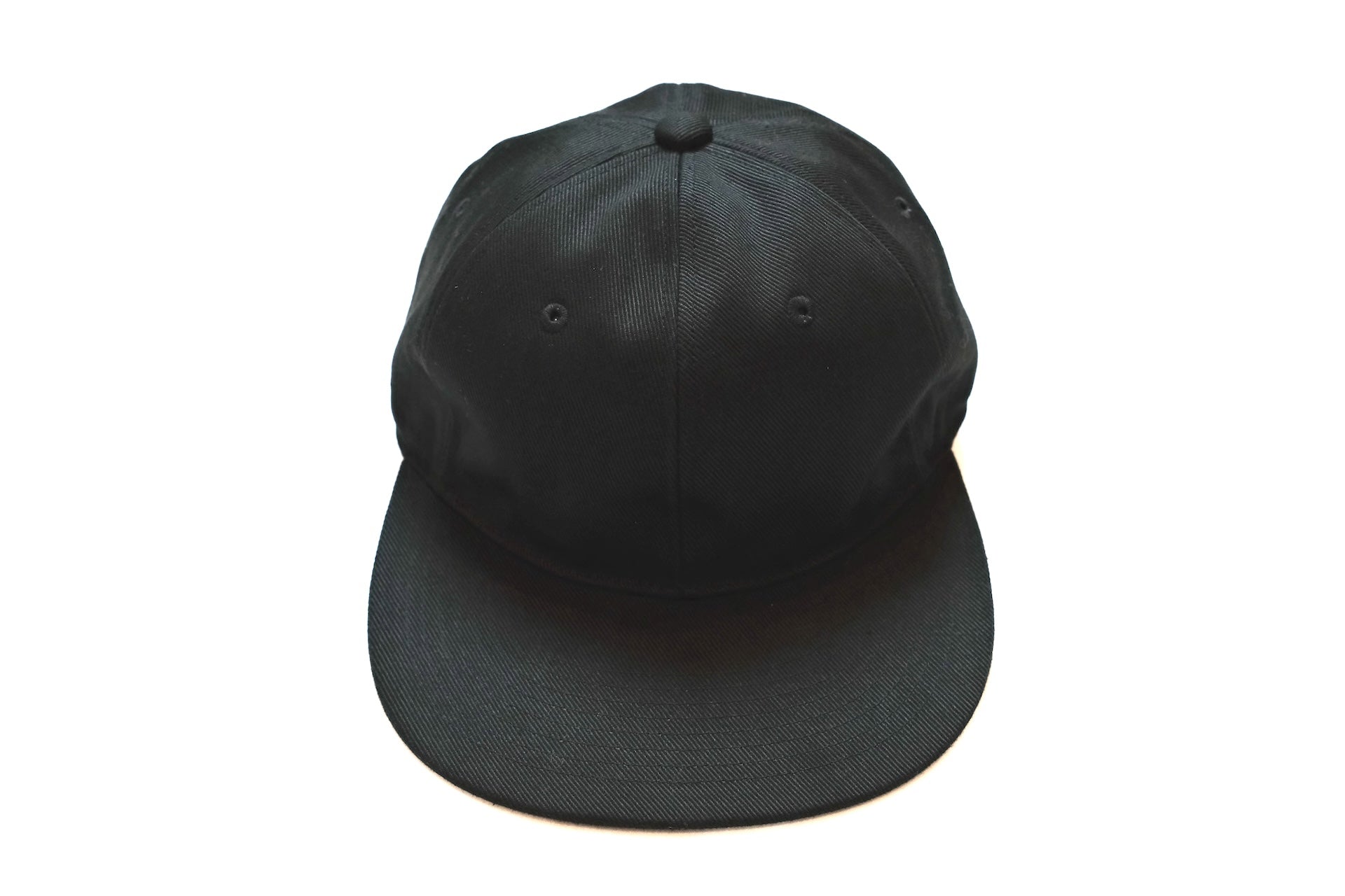 BONCOURA English Twill US Navy Cap (Pure Black)