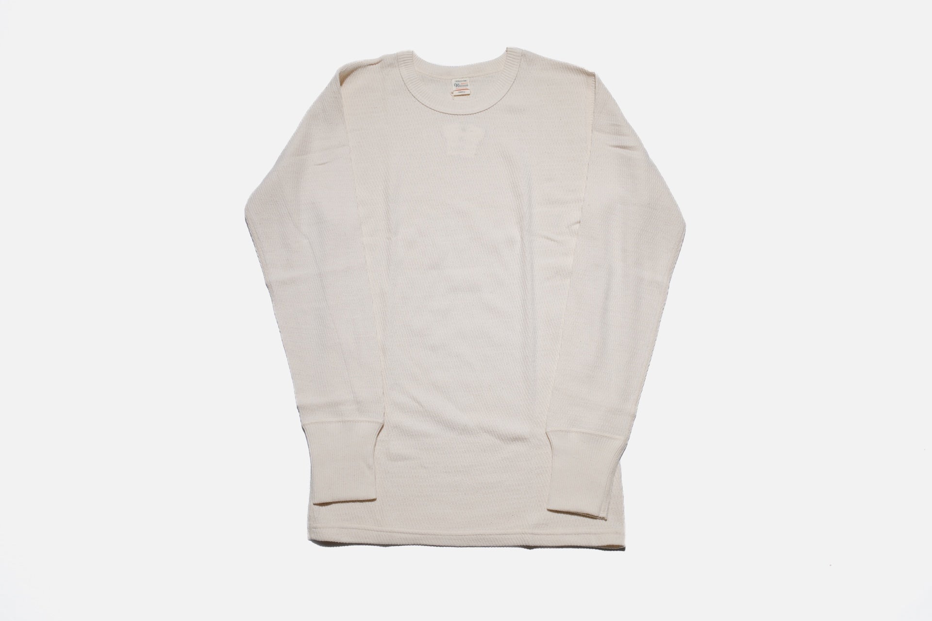 Warehouse Co. "Waffle-Knit" Plain L/S Thermal (Oatmeal)
