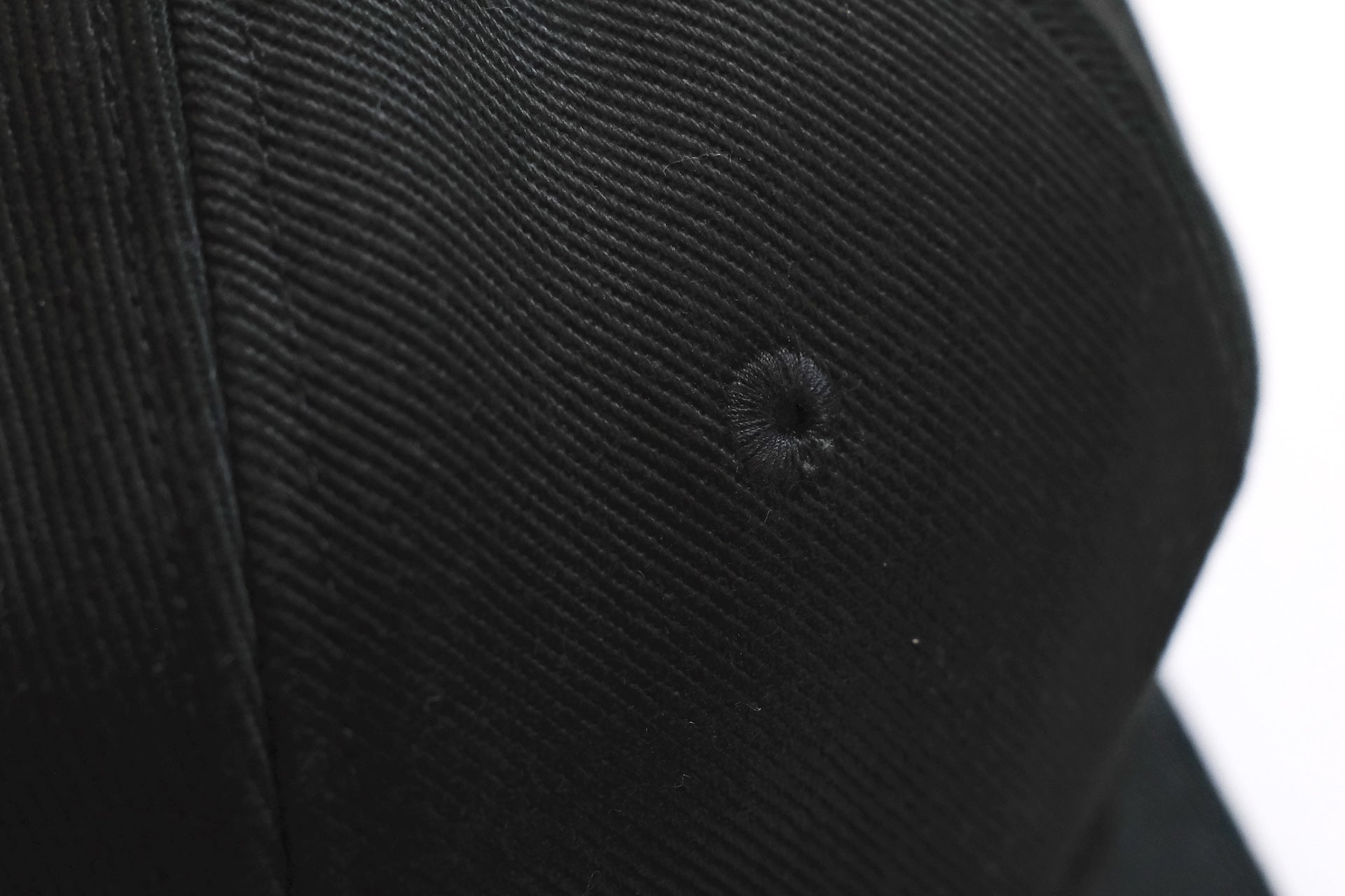 BONCOURA English Twill US Navy Cap (Pure Black)