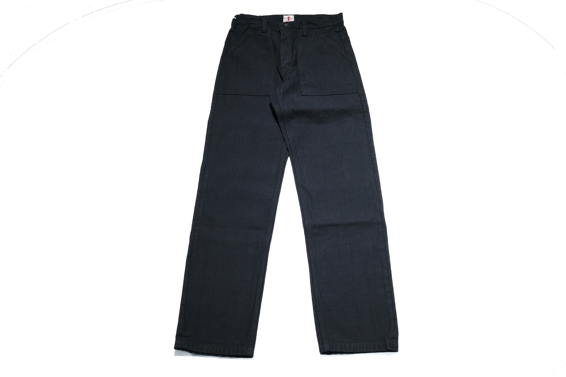 Samurai 15oz Selvage Back Satin Baker Pants (Ultimate Black)