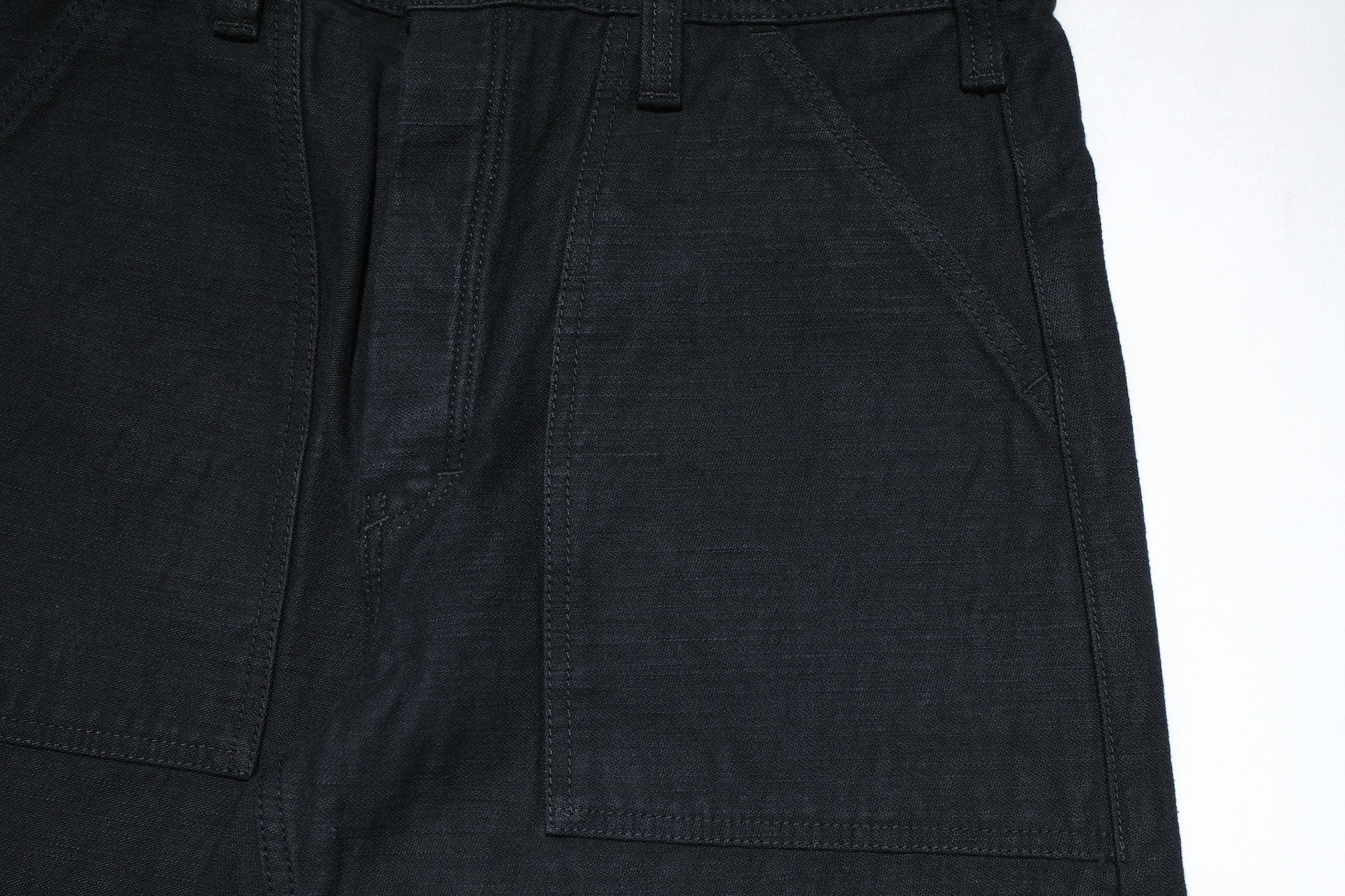 Samurai 15oz Selvage Back Satin Baker Pants (Ultimate Black)