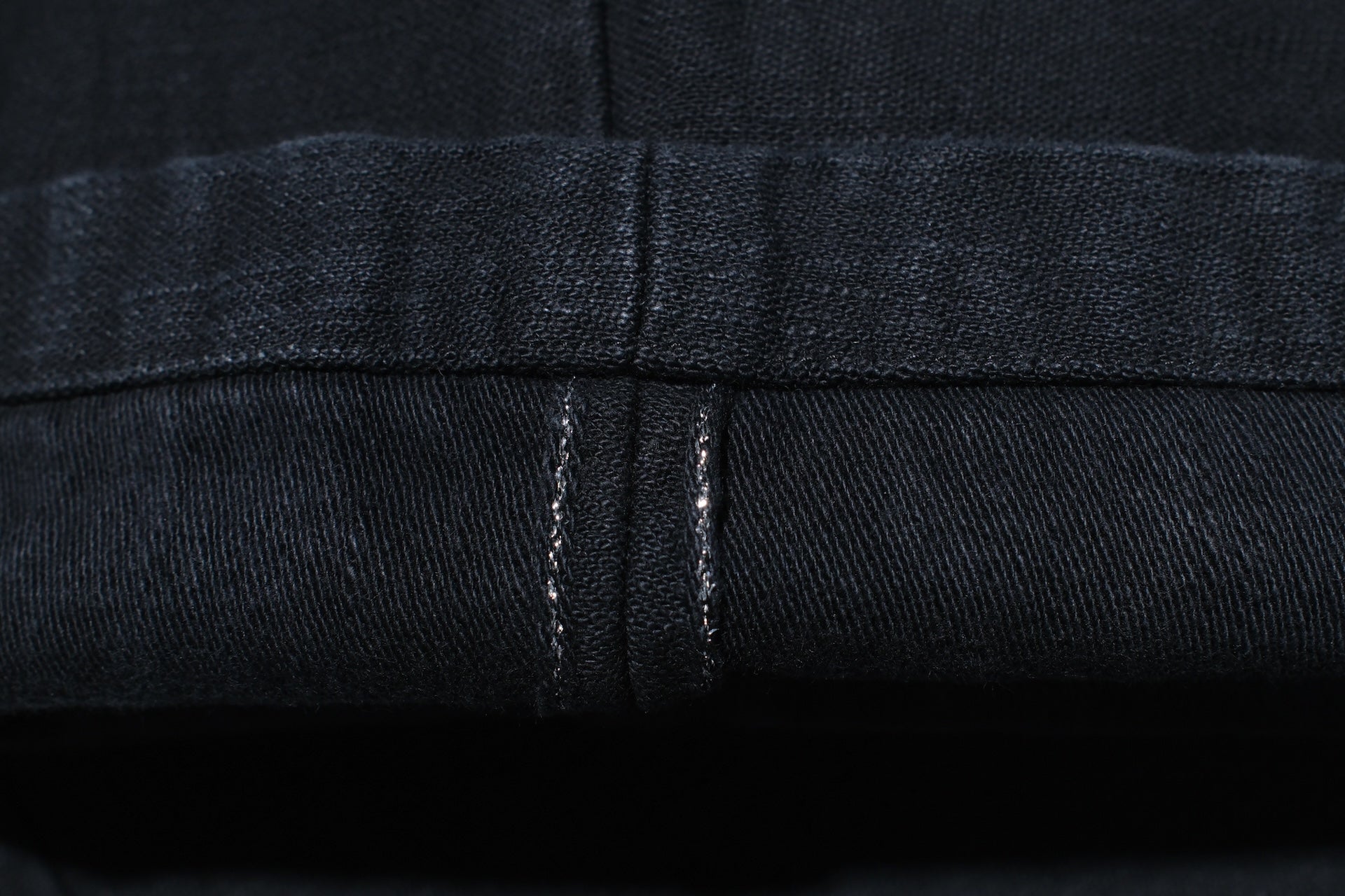 Samurai 15oz Selvage Back Satin Baker Pants (Ultimate Black)