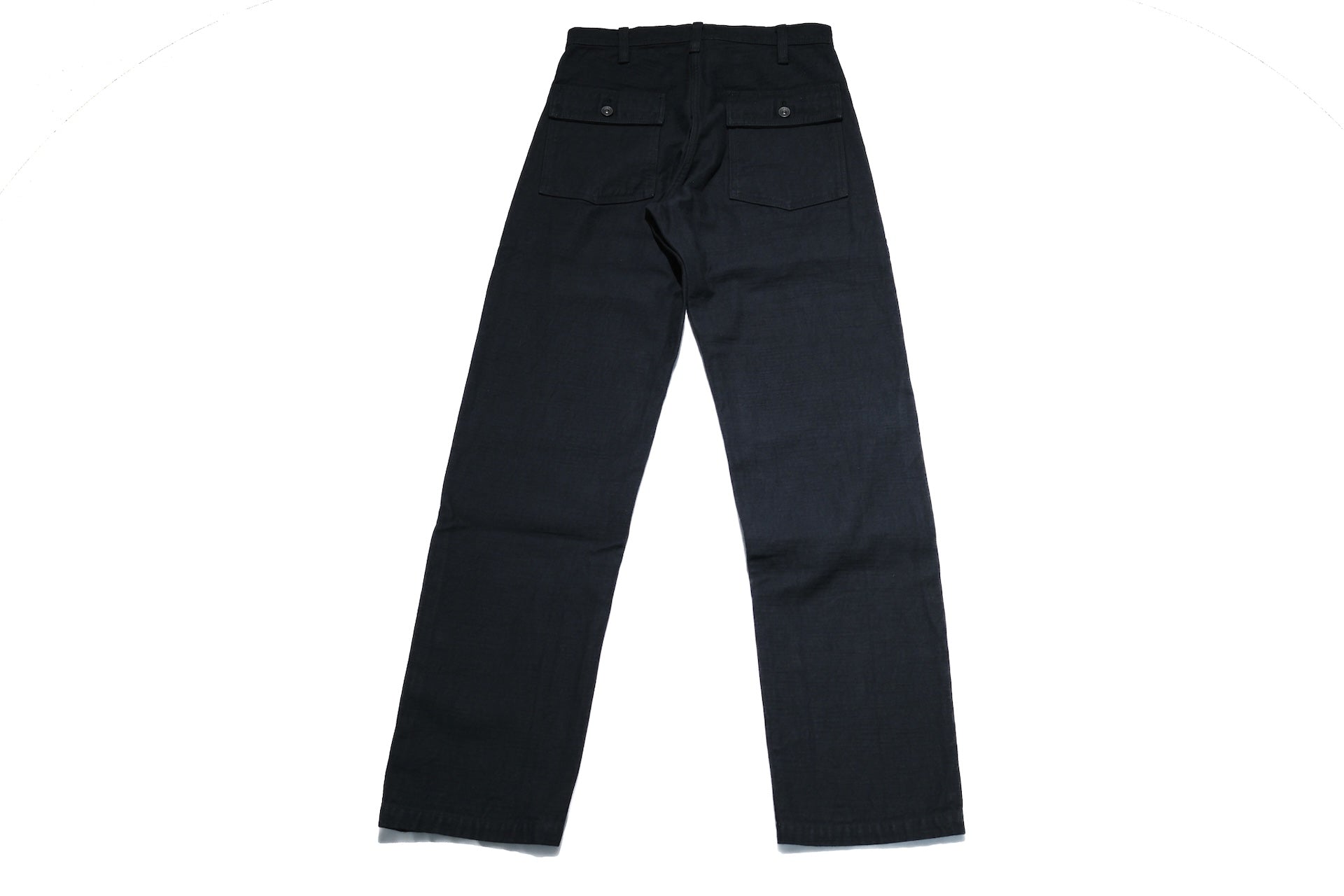 Samurai 15oz Selvage Back Satin Baker Pants (Ultimate Black)