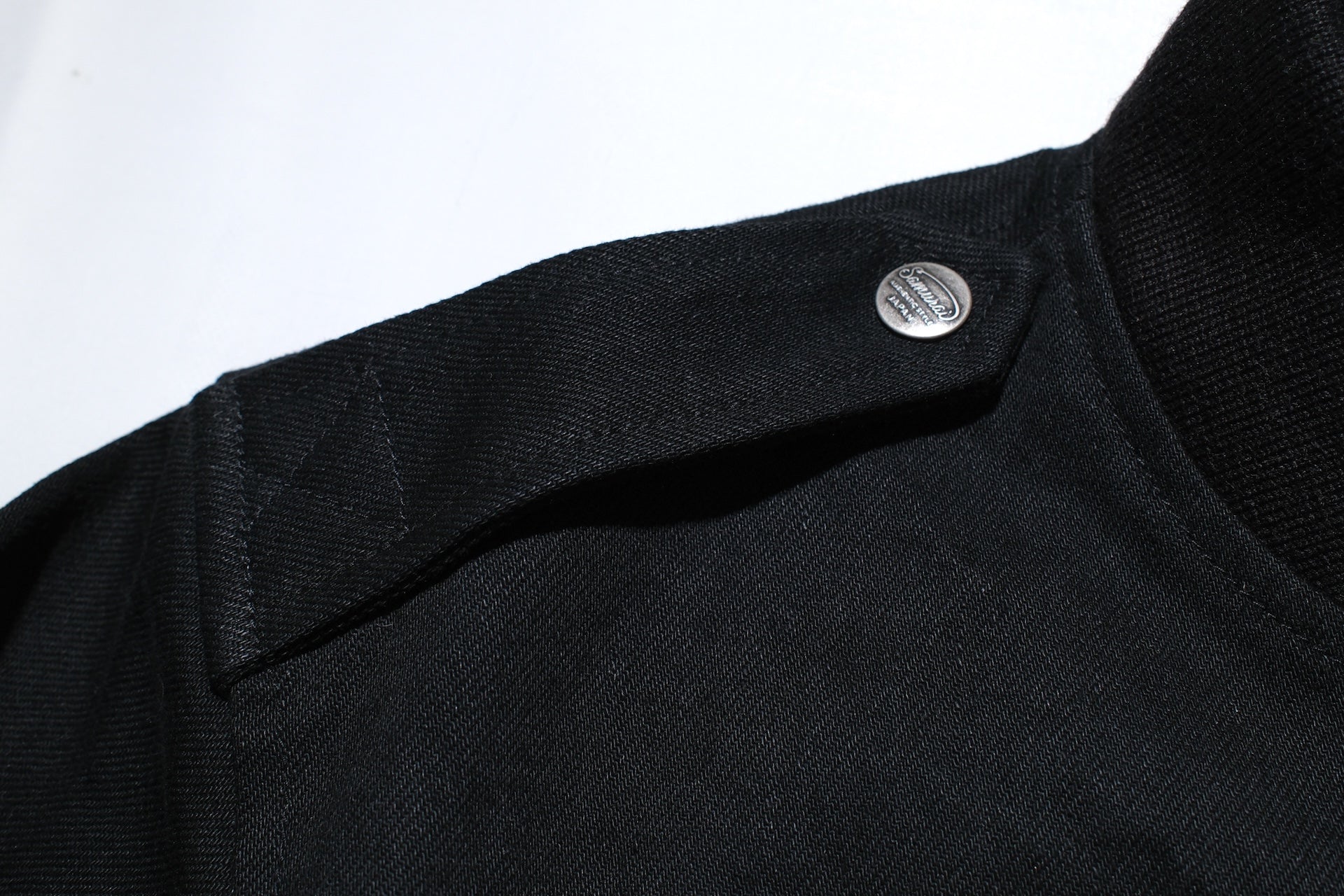 Samurai “Year of Snake” L-2 Denim Flight Jacket (Ultimate Black)