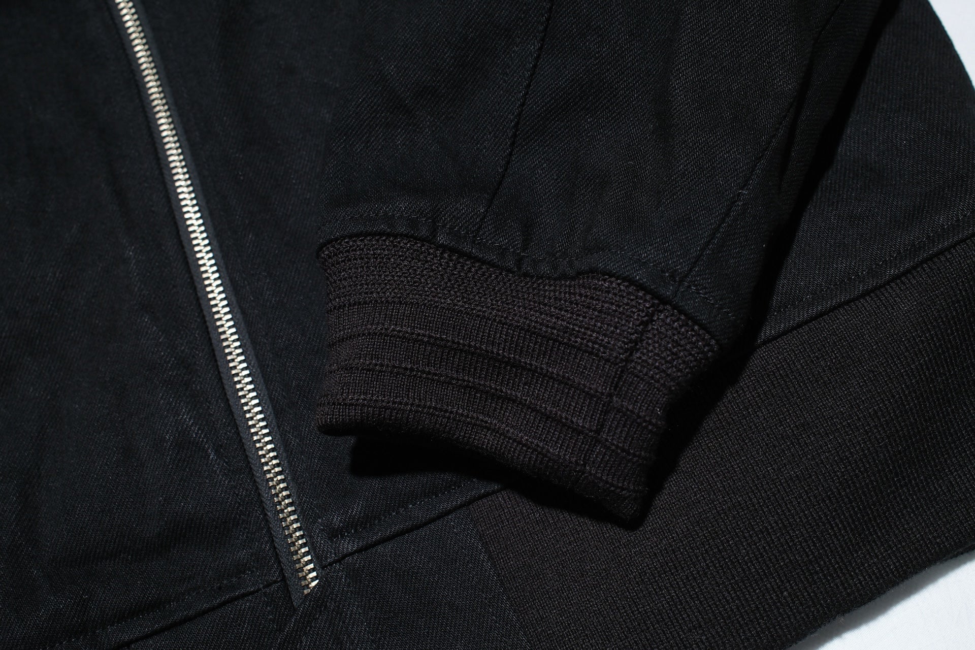 Samurai “Year of Snake” L-2 Denim Flight Jacket (Ultimate Black)