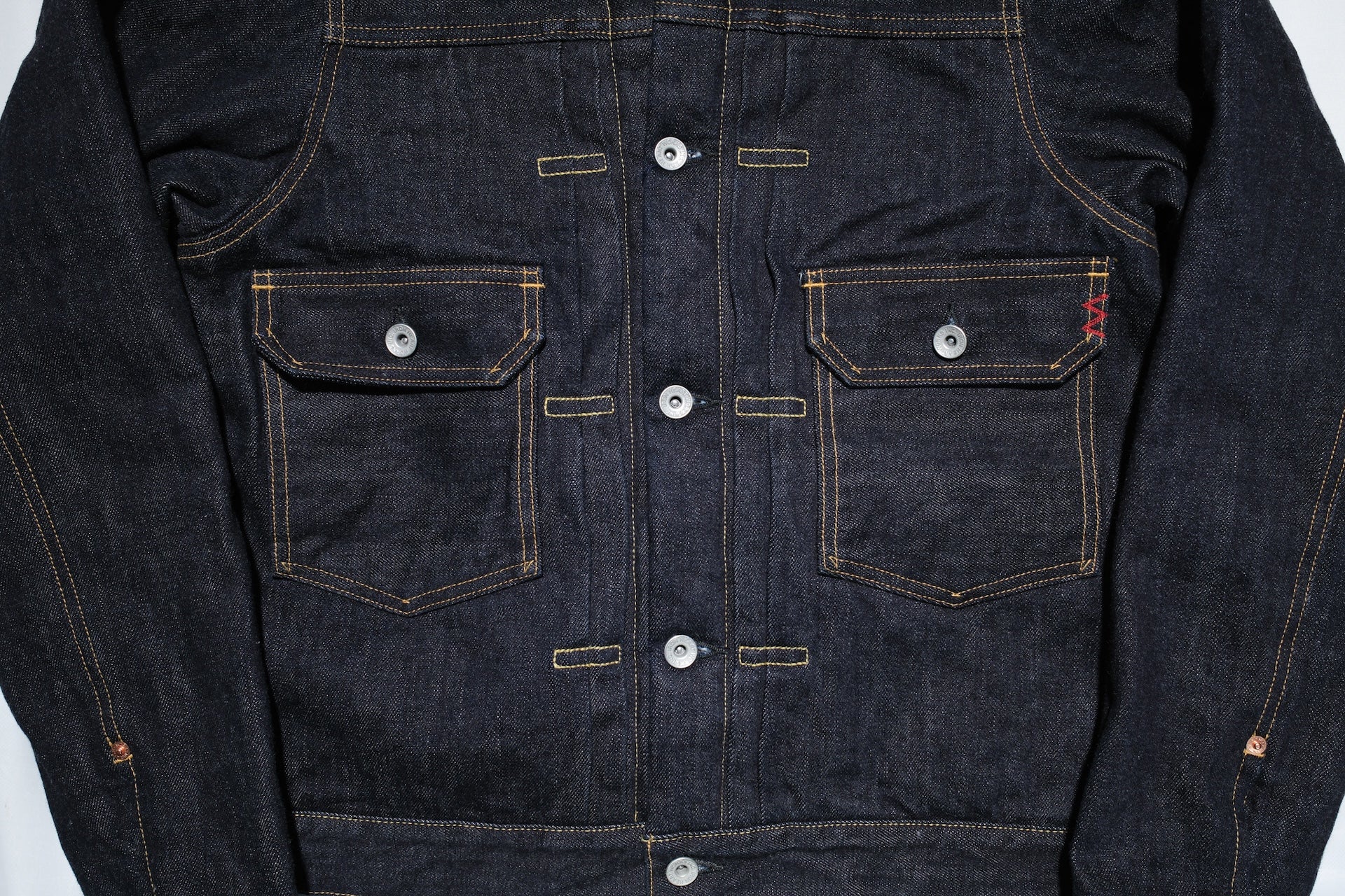 Iron Heart Indigo Dyed "Ultimate-Winter" Type 2 Denim Jacket