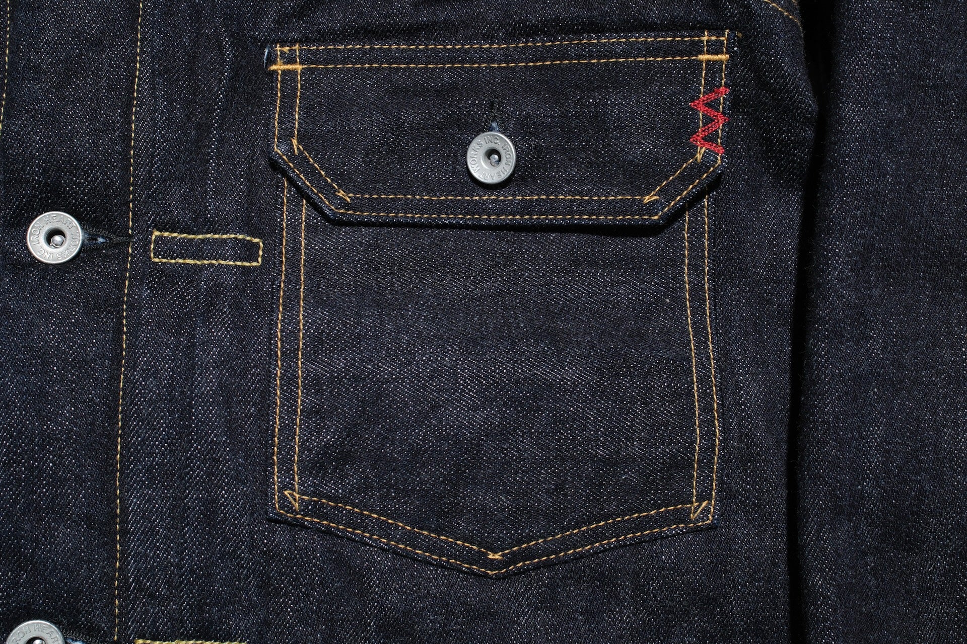 Iron Heart Indigo Dyed "Ultimate-Winter" Type 2 Denim Jacket