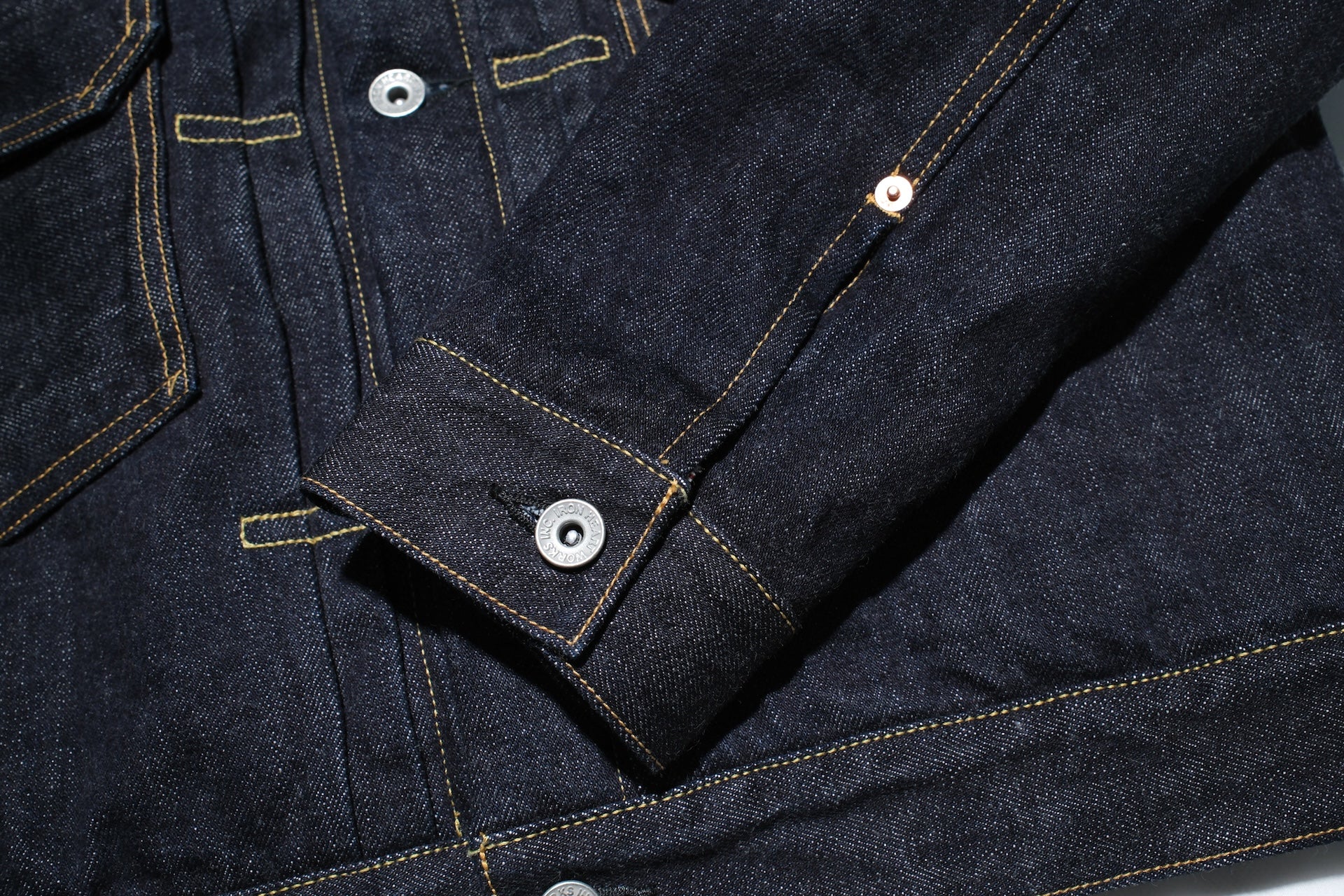 Iron Heart Indigo Dyed "Ultimate-Winter" Type 2 Denim Jacket