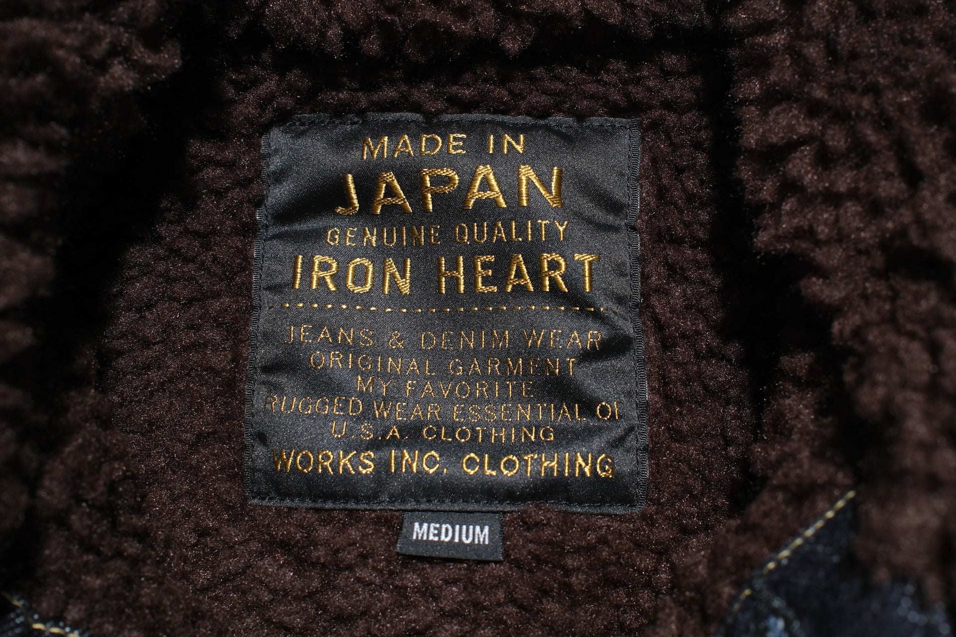 Iron Heart Indigo Dyed "Ultimate-Winter" Type 2 Denim Jacket