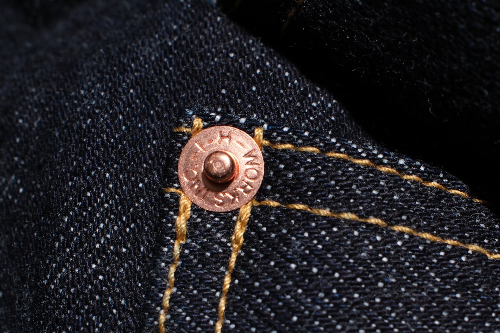 Iron Heart Indigo Dyed "Ultimate-Winter" Type 2 Denim Jacket