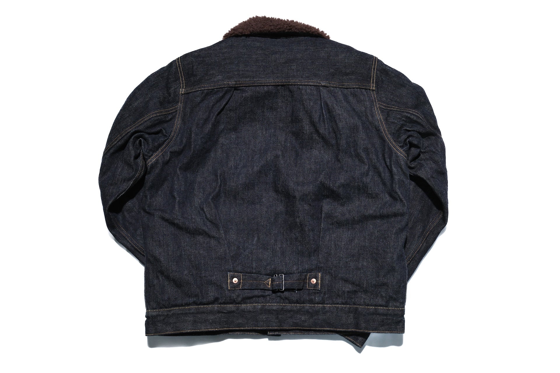 Iron Heart Indigo Dyed "Ultimate-Winter" Type 2 Denim Jacket