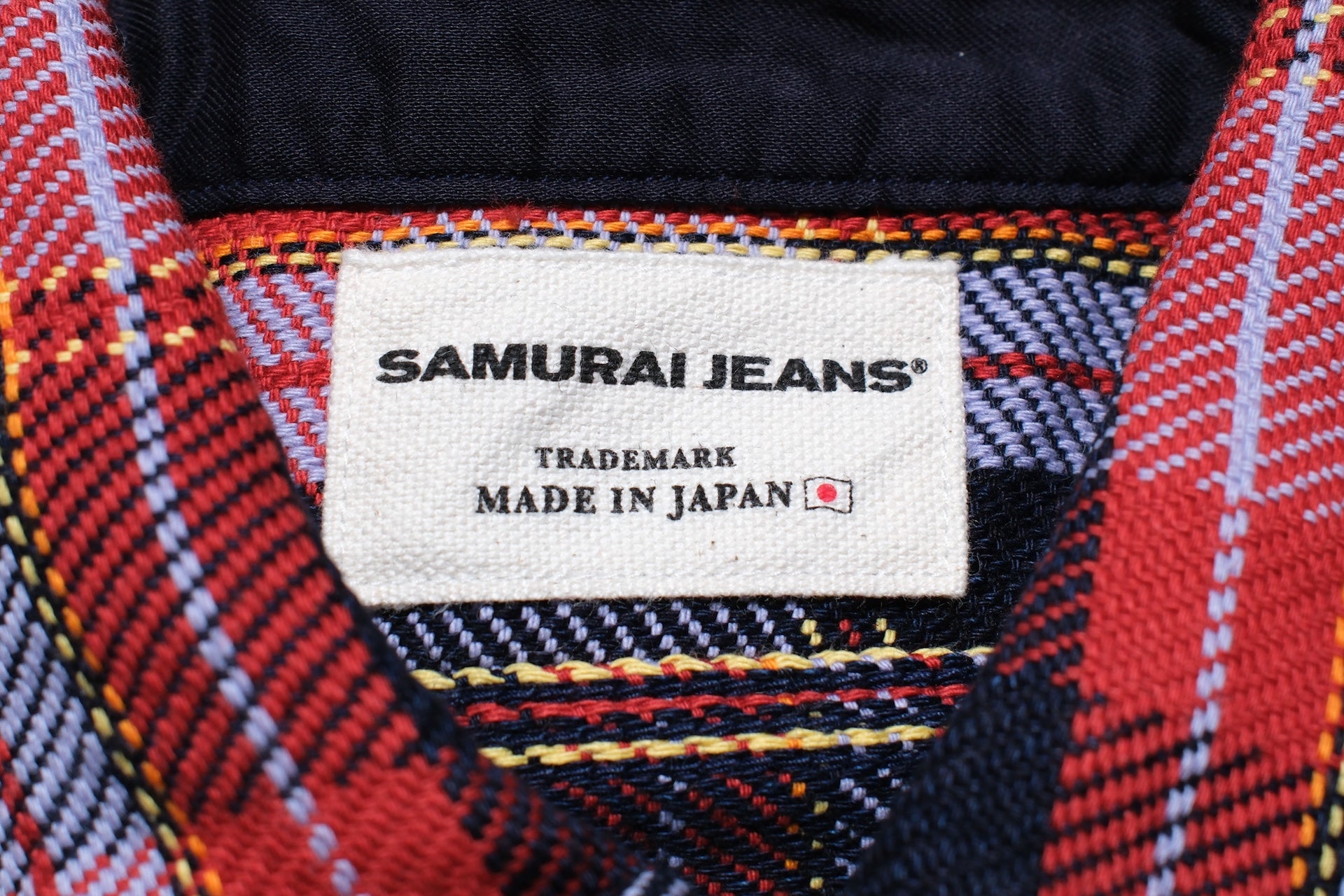 Samurai Indigo Dyed Heavyweight “Oversea Edition” Flannel Workshirt (Plum Purple)
