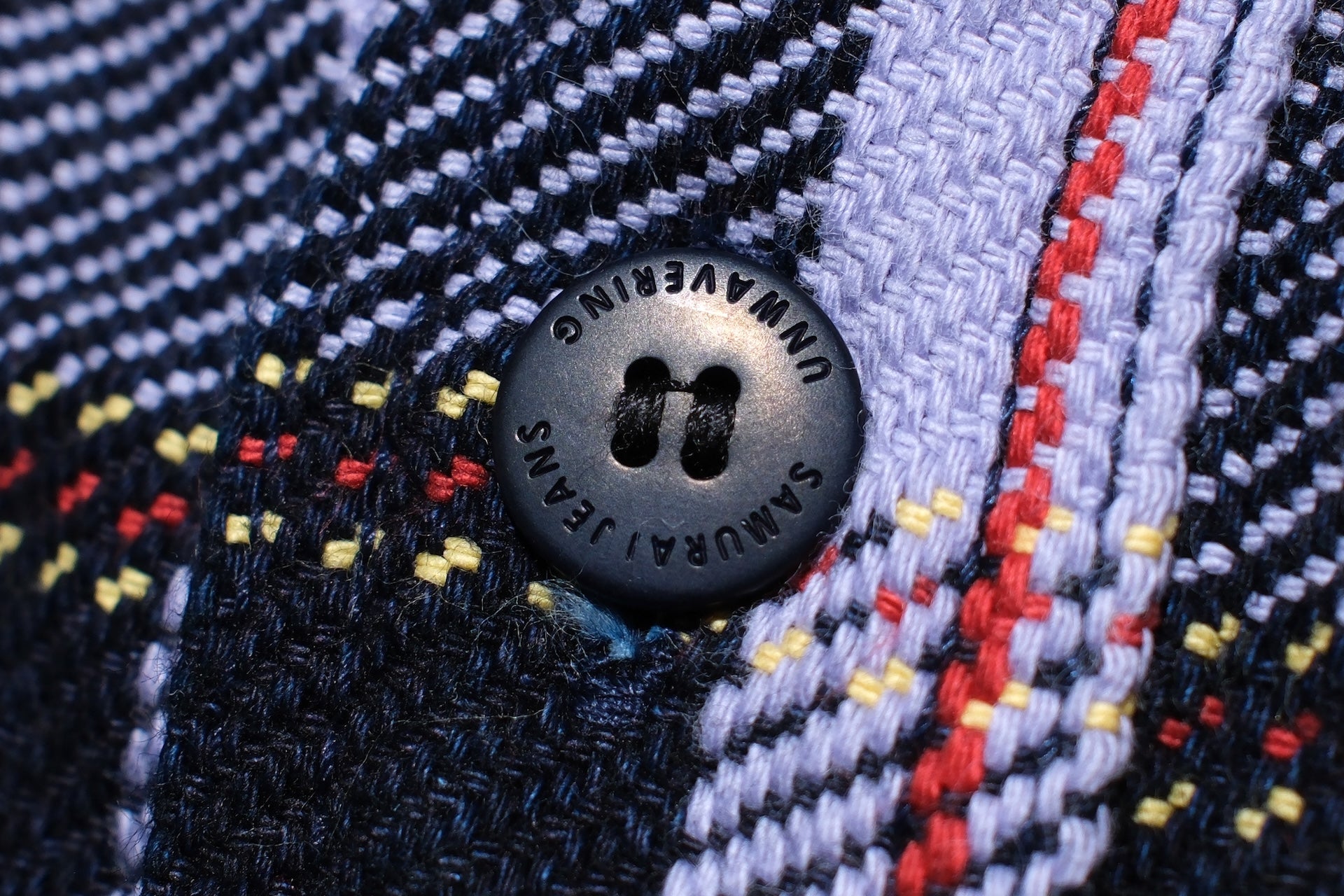 Samurai Indigo Dyed Heavyweight “Oversea Edition” Flannel Workshirt (Plum Purple)