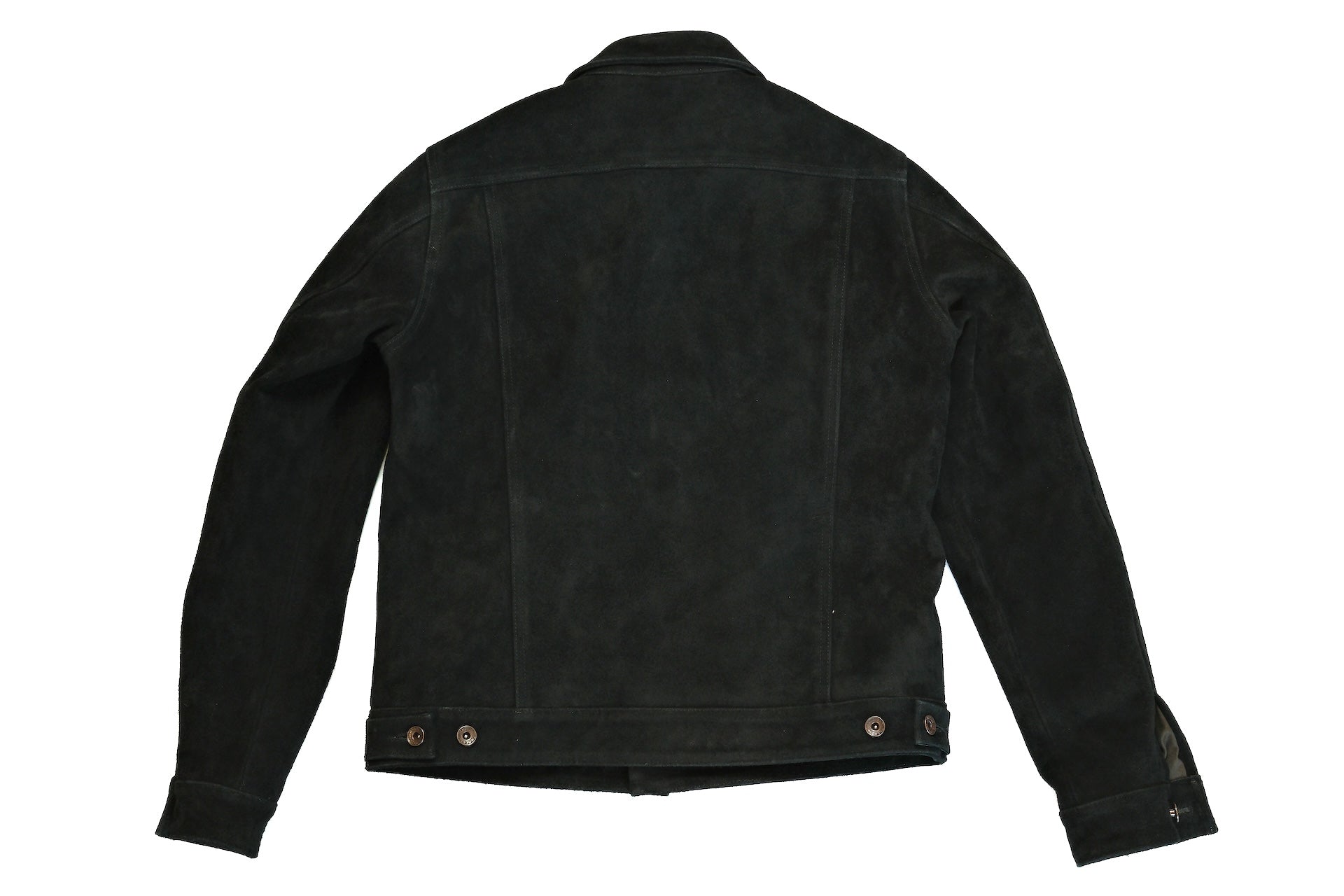 Iron Heart Split Steer Roughout Cowhide Modified Type 3 Jacket (Black)