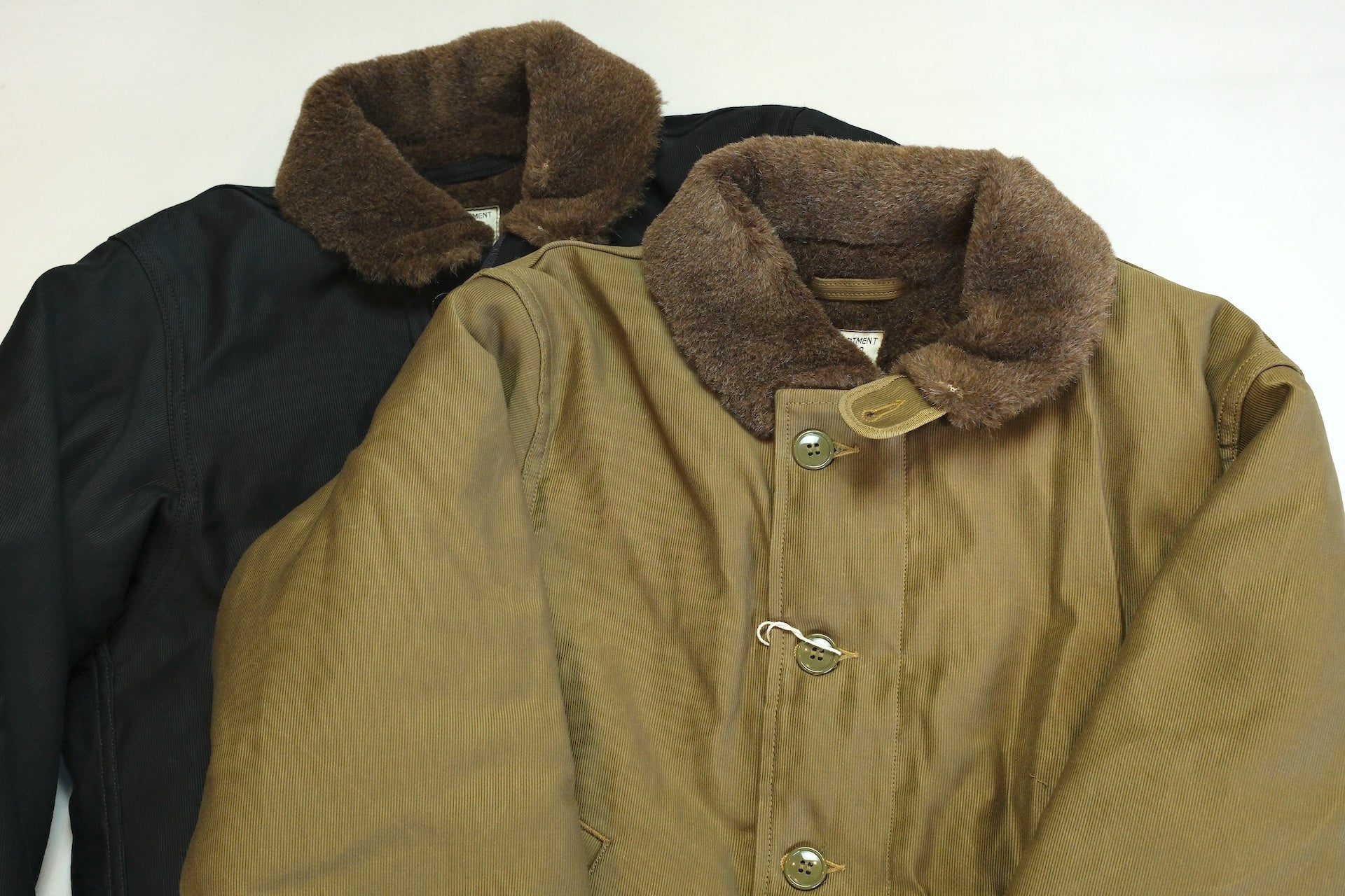 Freewheelers N-1 1940s Naval Deck Jacket (Dark Navy)