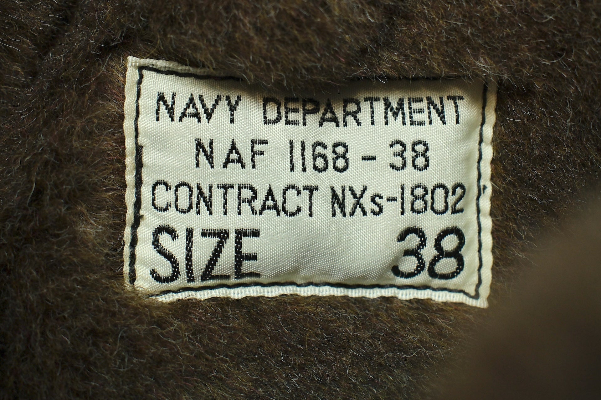 Freewheelers N-1 1940s Naval Deck Jacket (Dark Navy)