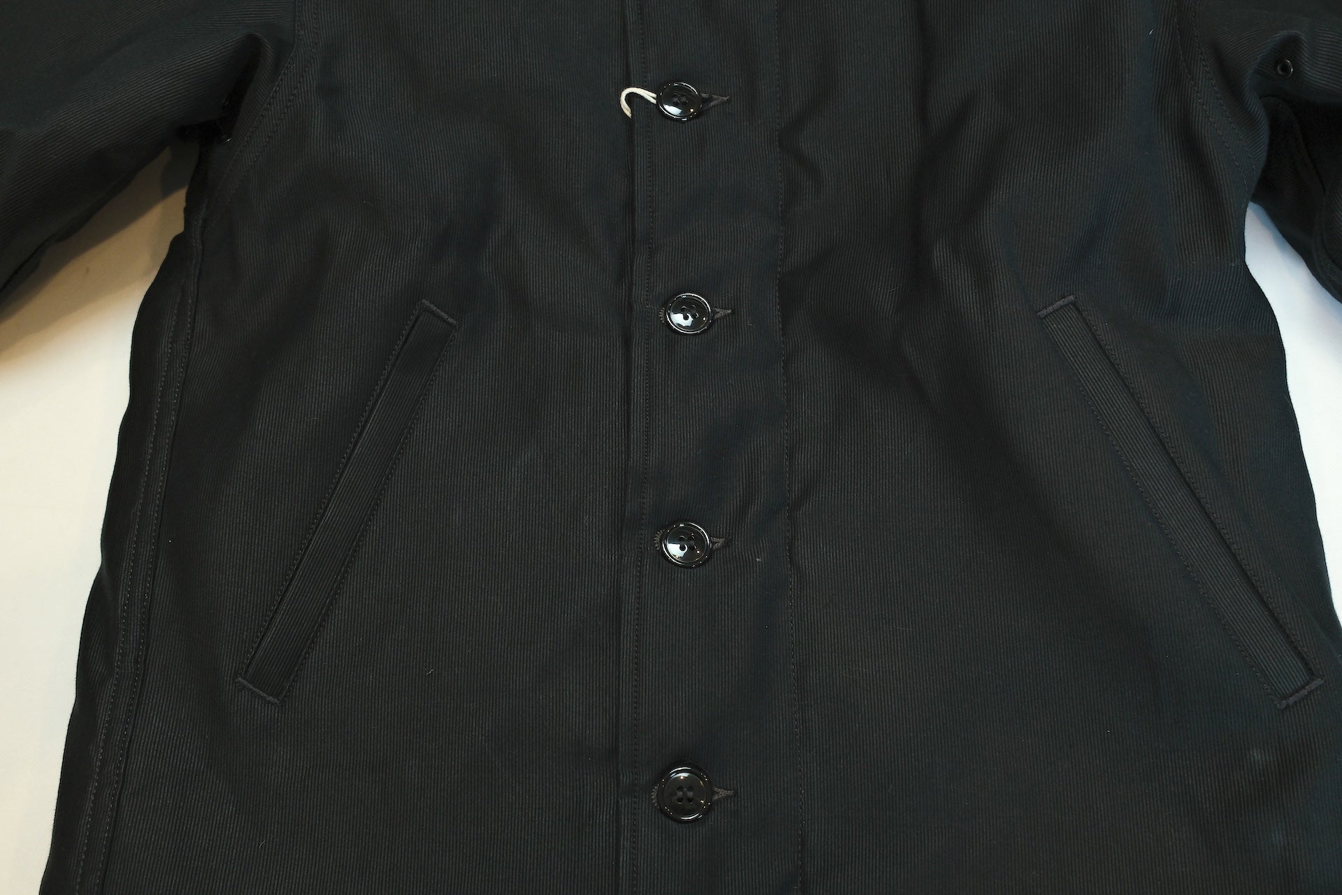 Freewheelers N-1 1940s Naval Deck Jacket (Dark Navy)