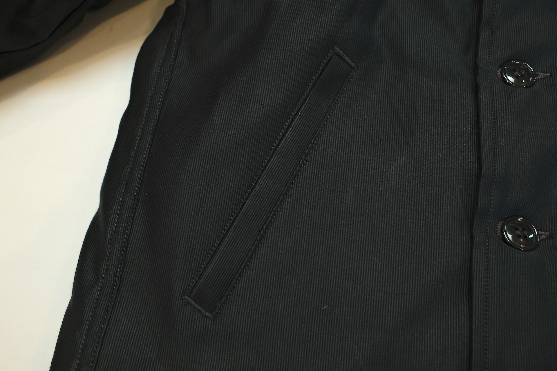 Freewheelers N-1 1940s Naval Deck Jacket (Dark Navy)