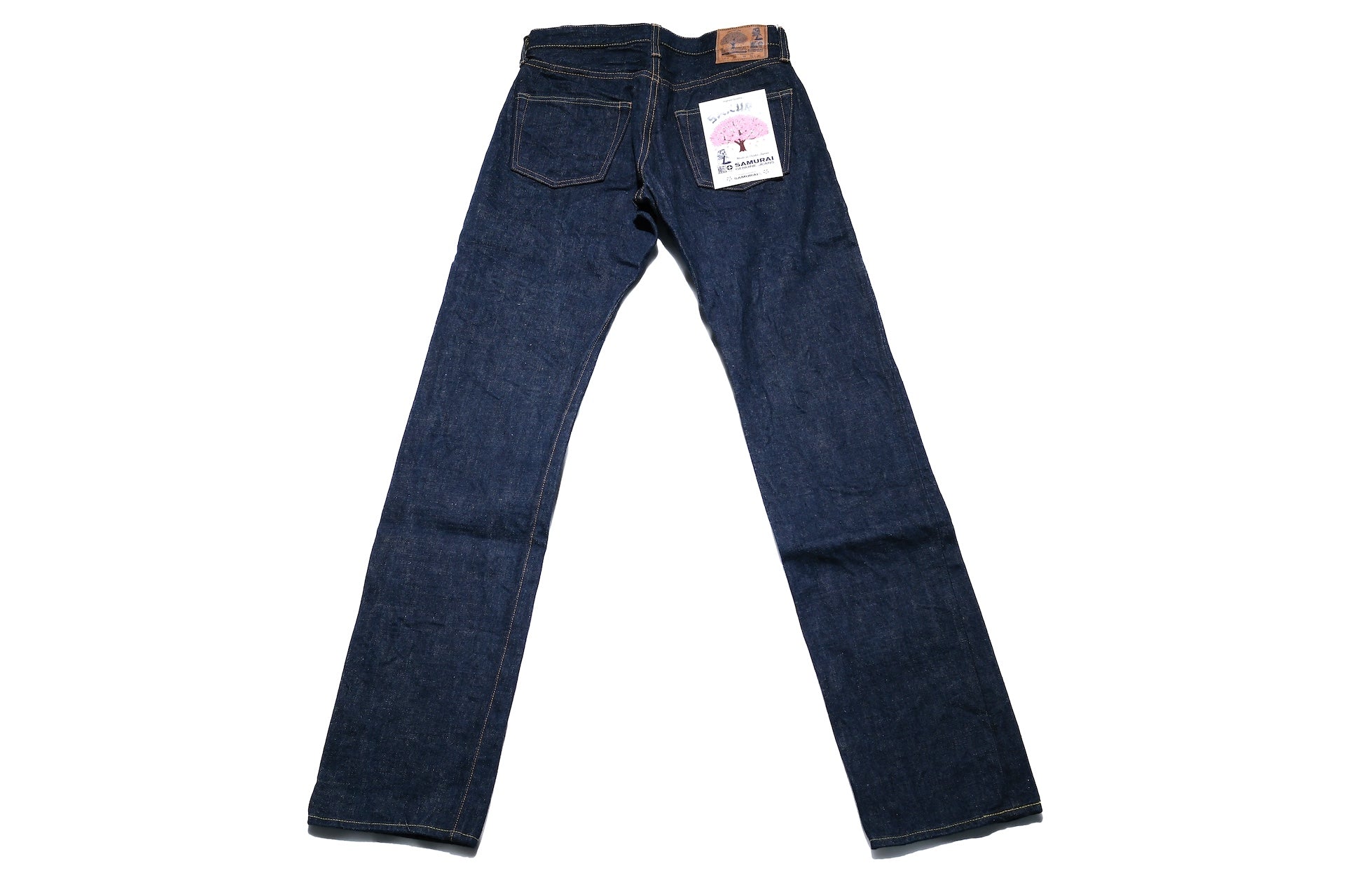 Samurai 18oz “Indigo Sakura Plus” Denim S500AX-SA Denim (Narrow Straight fit)