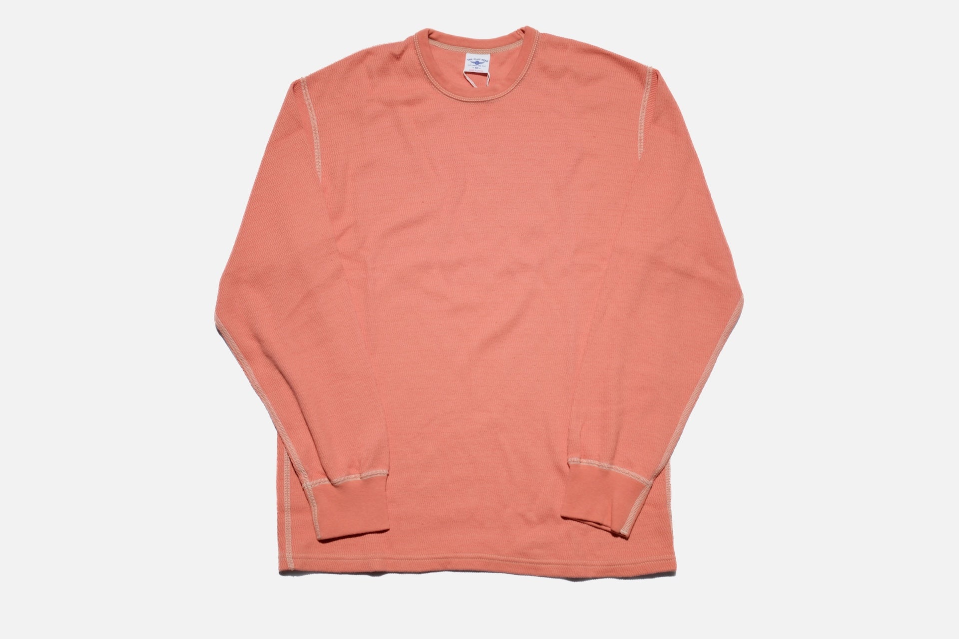 The Flat Head '26 Version "Standard" L/S Thermal Tee (Salmon)