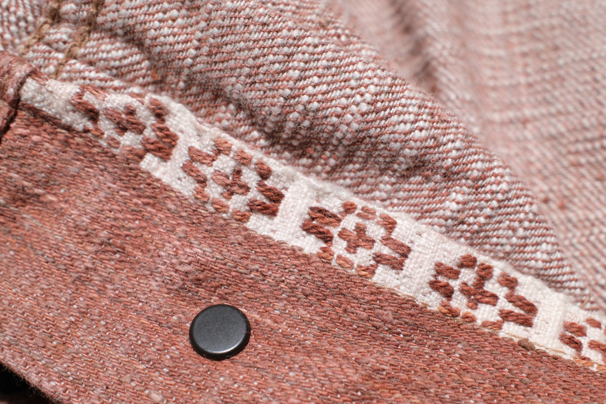 Studio D'Artisan 16oz Kakishibu Dyed “Extreme-Slub” 45TH Anniversary Limited Type II Denim Jacket