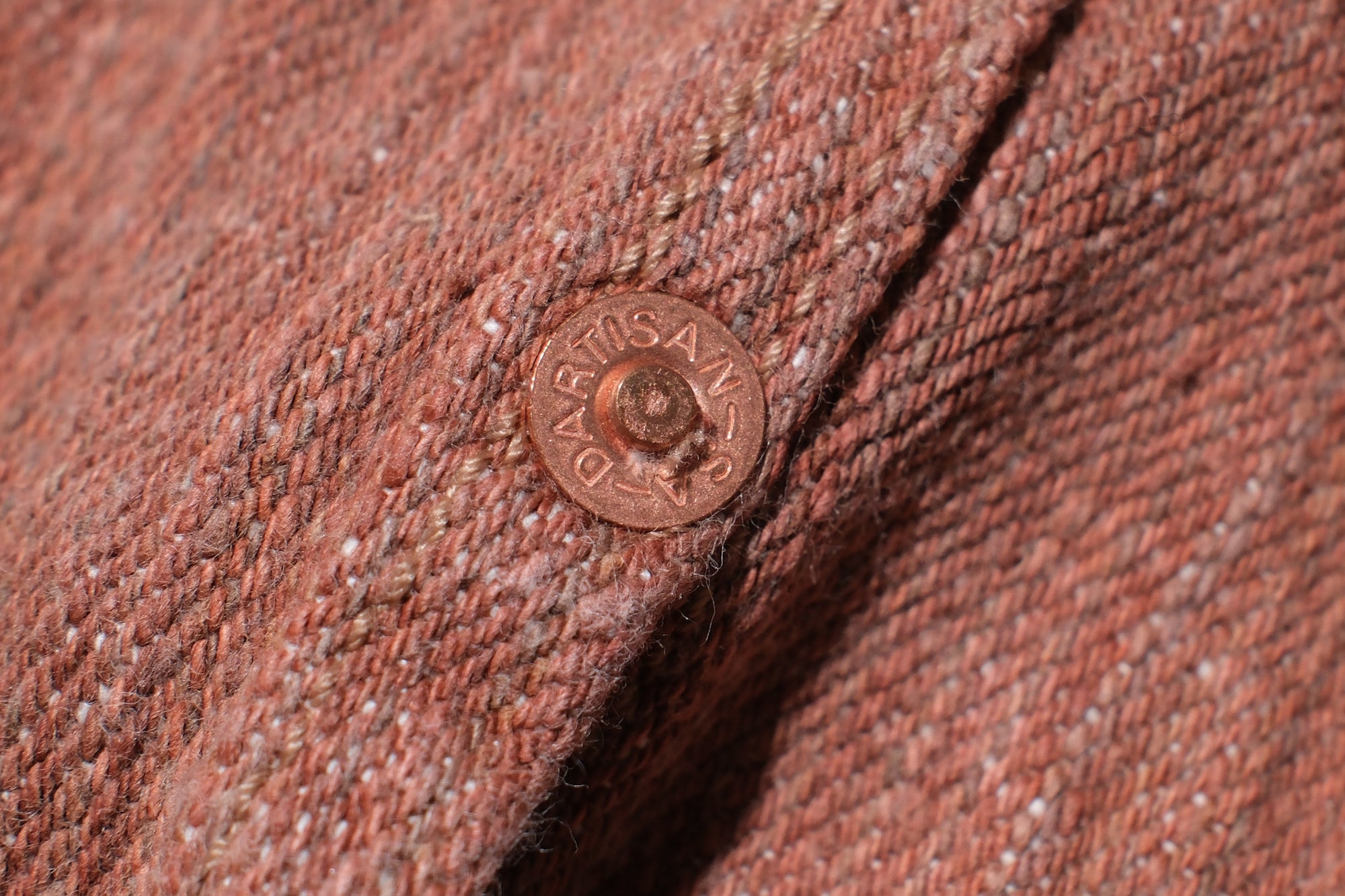 Studio D'Artisan 16oz Kakishibu Dyed “Extreme-Slub” 45TH Anniversary Limited Type II Denim Jacket