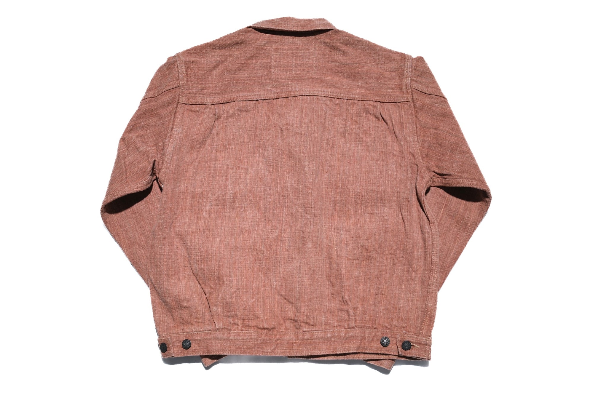 Studio D'Artisan 16oz Kakishibu Dyed “Extreme-Slub” 45TH Anniversary Limited Type II Denim Jacket