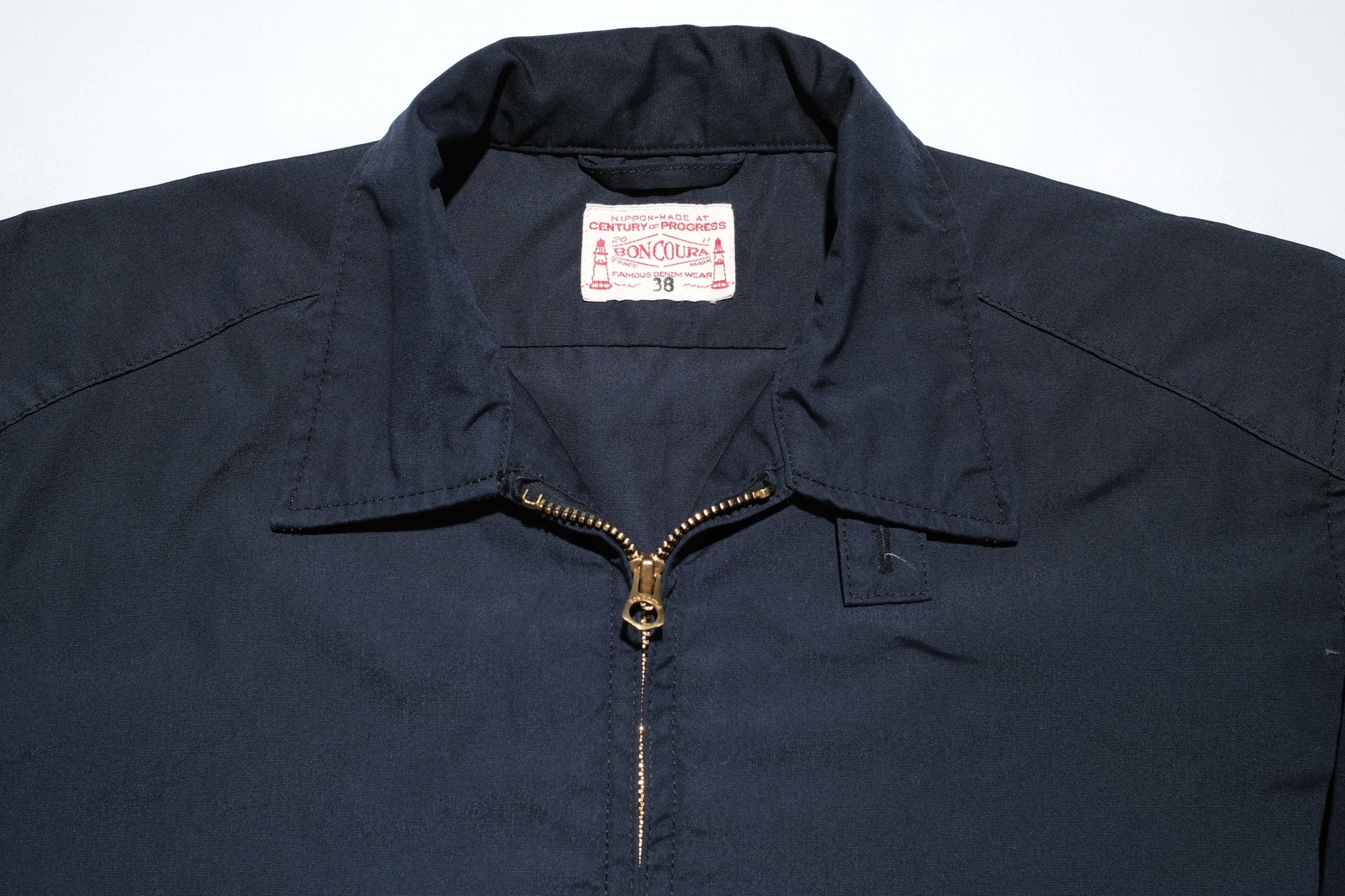 BONCOURA “All-Seasons” 40s Style Weather Jacket (Navy)
