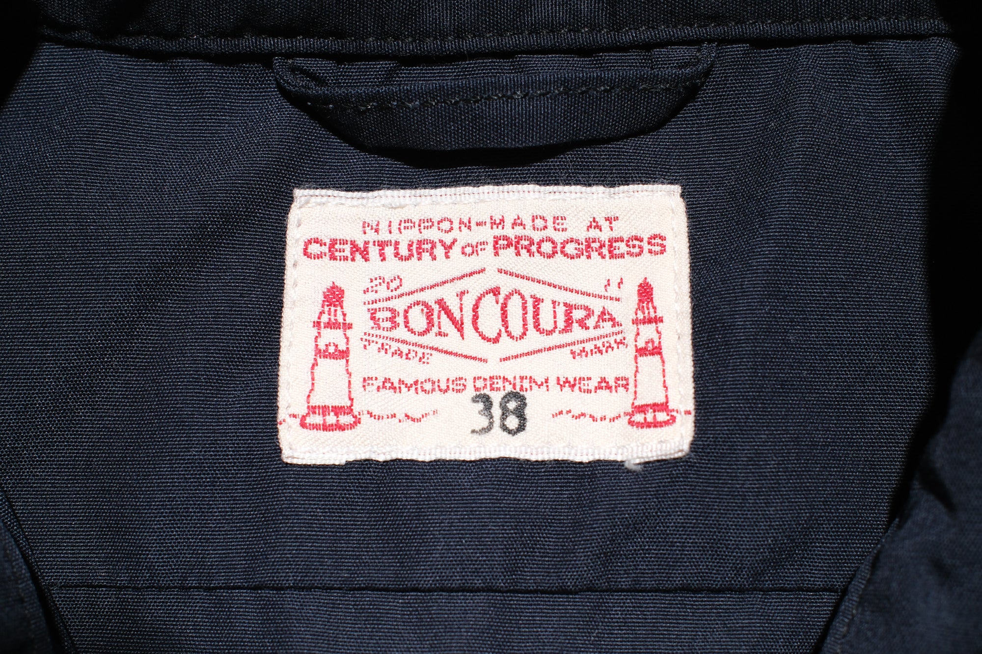 BONCOURA “All-Seasons” 40s Style Weather Jacket (Navy)