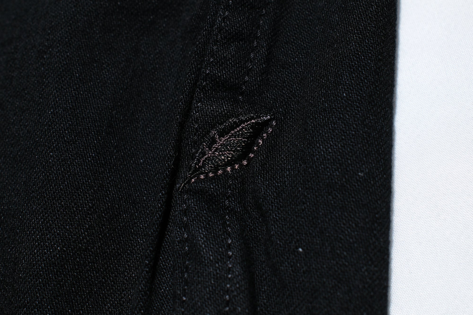 Pure Blue Japan 8oz Denim "Type 2" Jacketed Shirt (Solid Black)