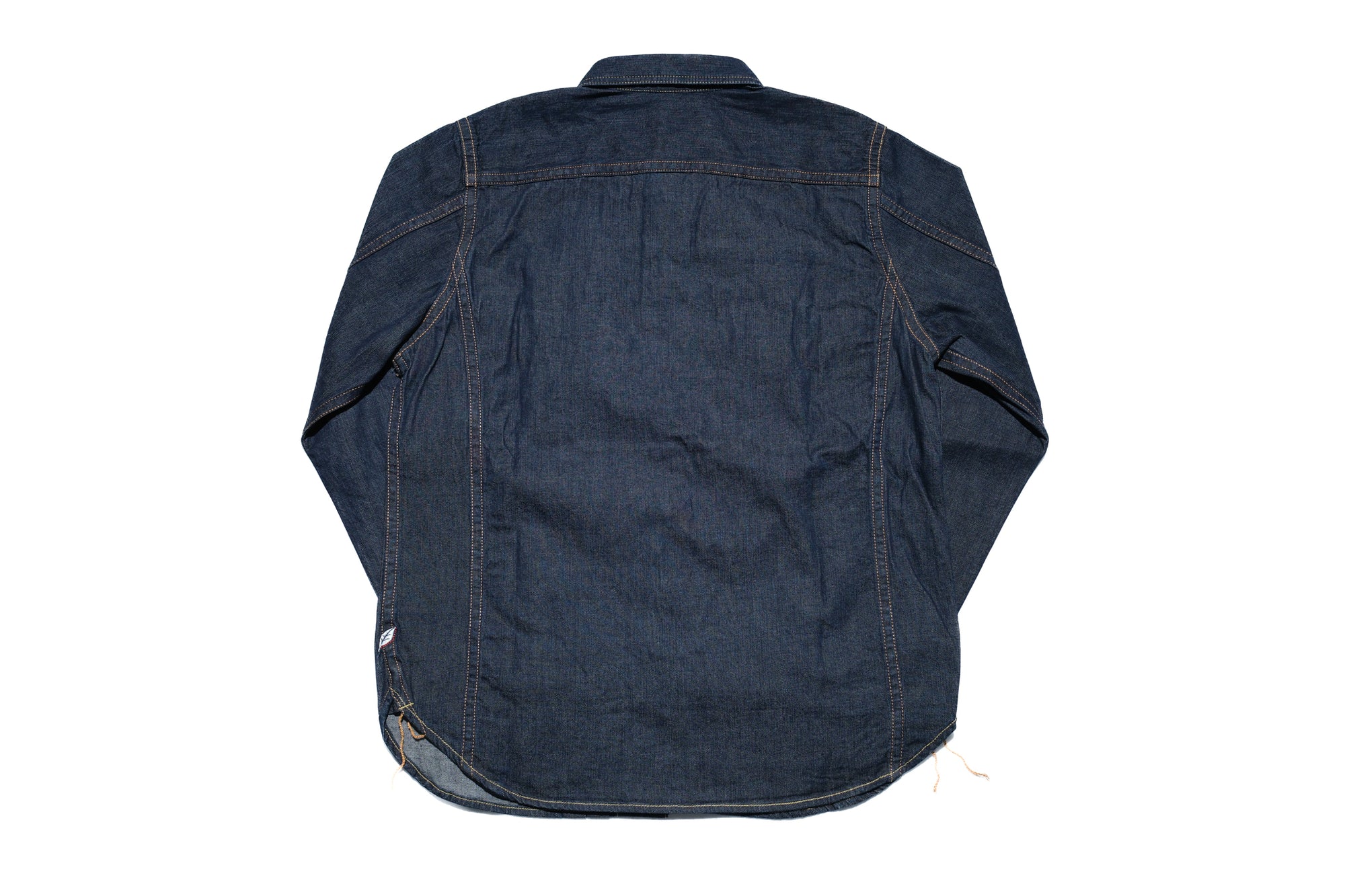 Pure Blue Japan 8oz Denim "Type 2" Jacketed Shirt (Grand Indigo)