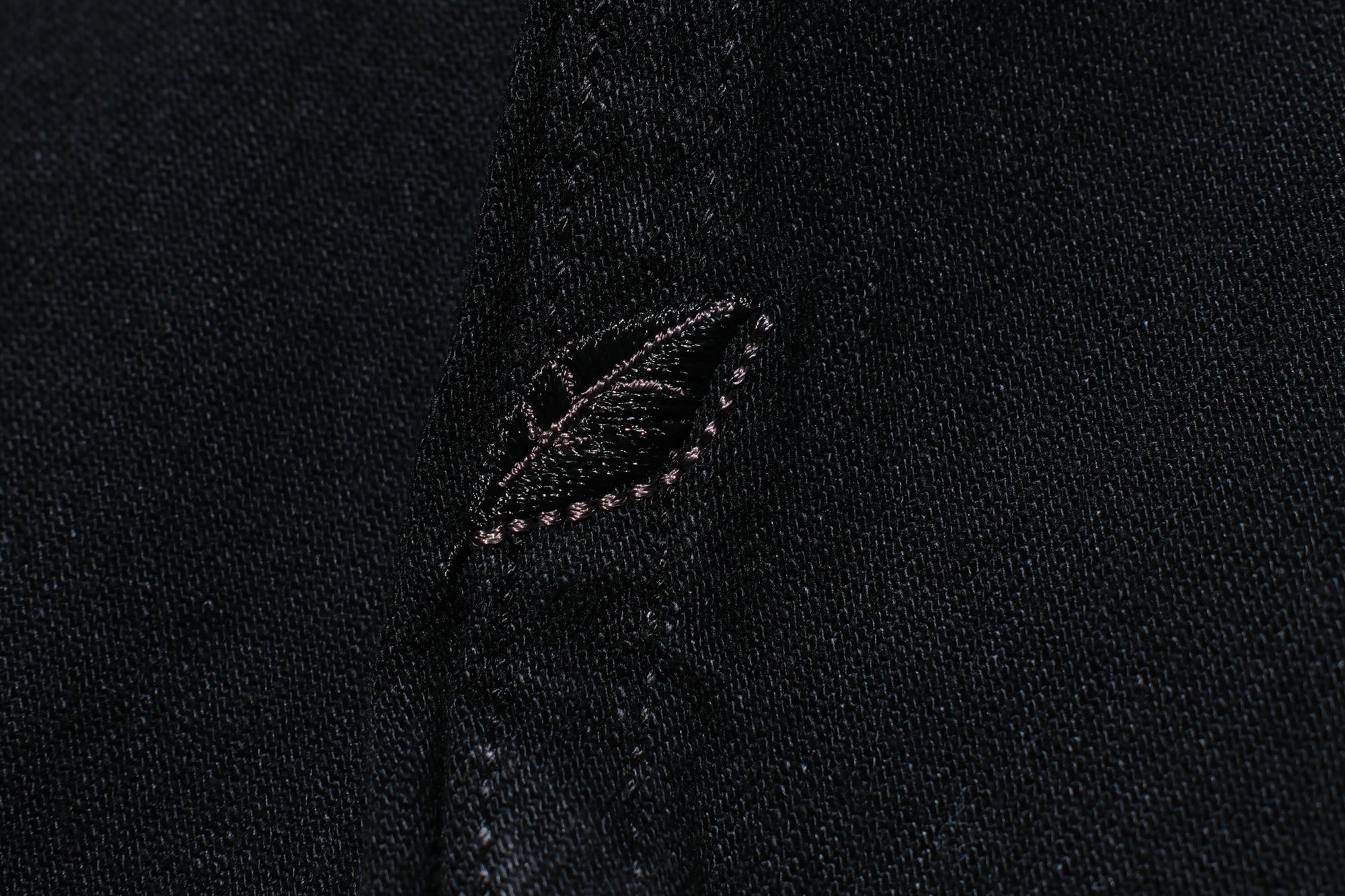 Pure Blue Japan 8oz Denim "Type 3" Jacketed Shirt (Solid Black)