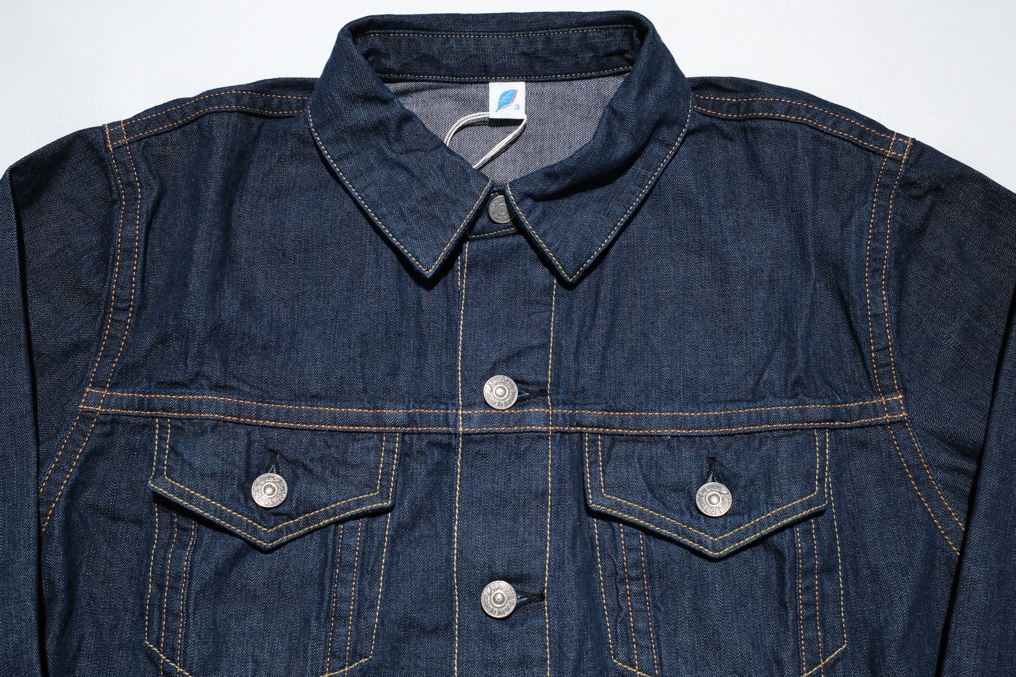 Pure Blue Japan 8oz Denim "Type 3" Jacketed Shirt (Grand Indigo)