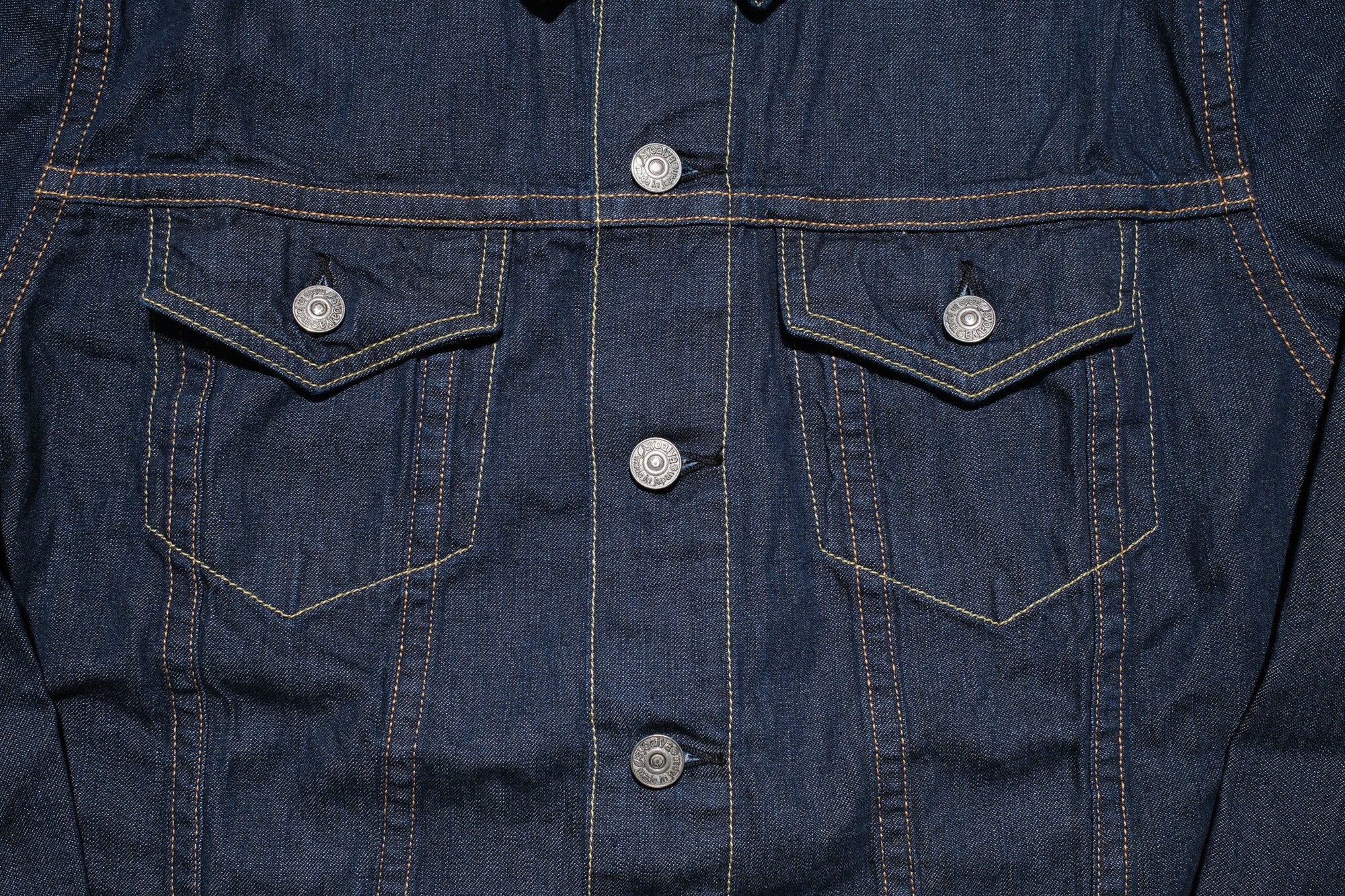Pure Blue Japan 8oz Denim "Type 3" Jacketed Shirt (Grand Indigo)