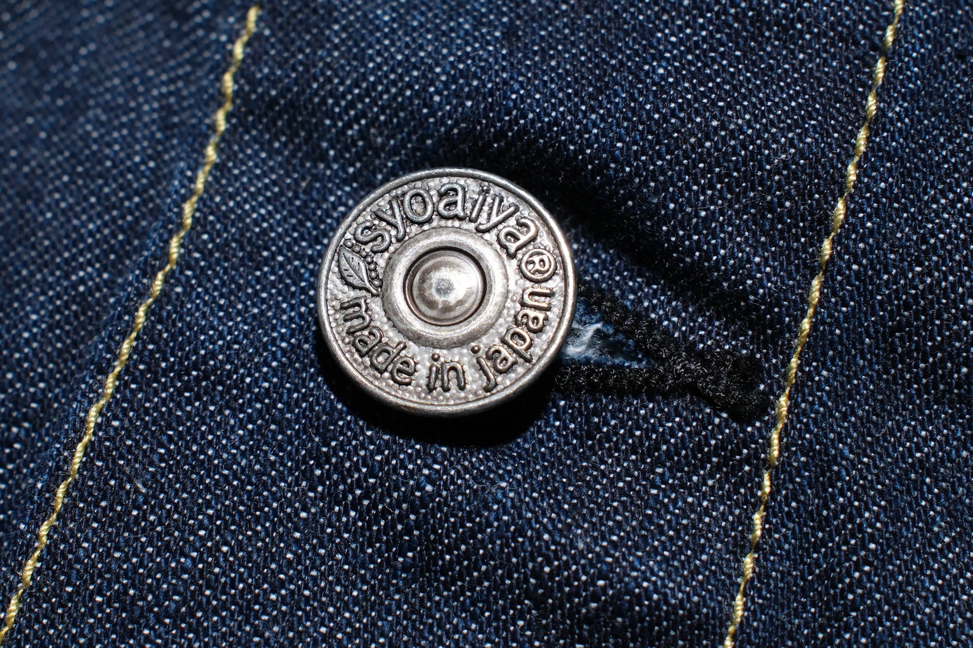 Pure Blue Japan 8oz Denim "Type 3" Jacketed Shirt (Grand Indigo)