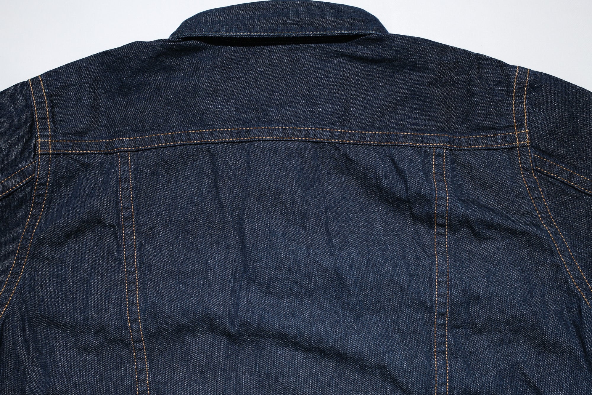 Pure Blue Japan 8oz Denim "Type 3" Jacketed Shirt (Grand Indigo)