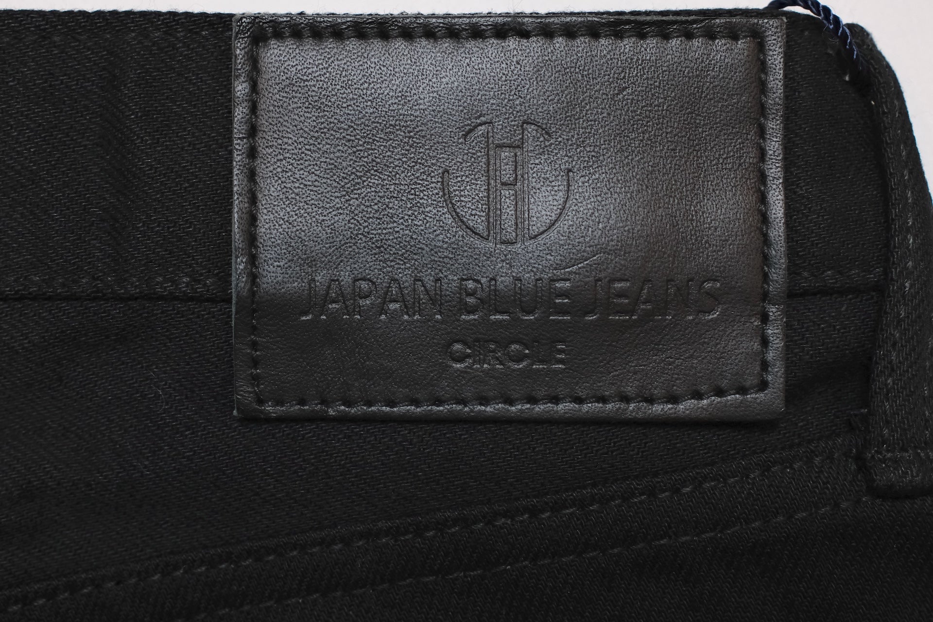 Japan Blue 14oz J414 Double Black 'Circle' Denim (Classic Straight Fit)