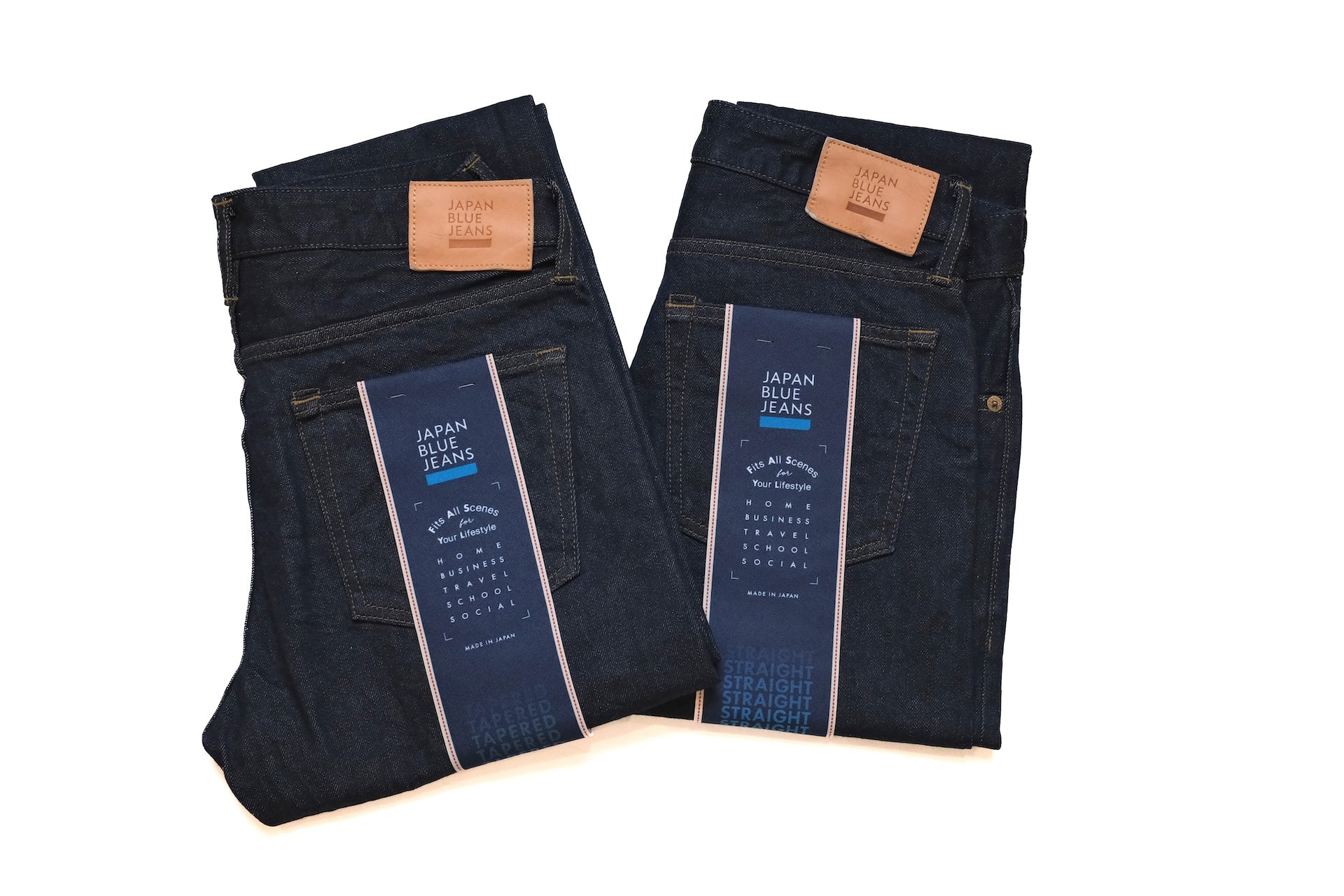 Japan Blue 12.5oz J305 'Circle' Stretch Denim (Straight Tapered Fit)