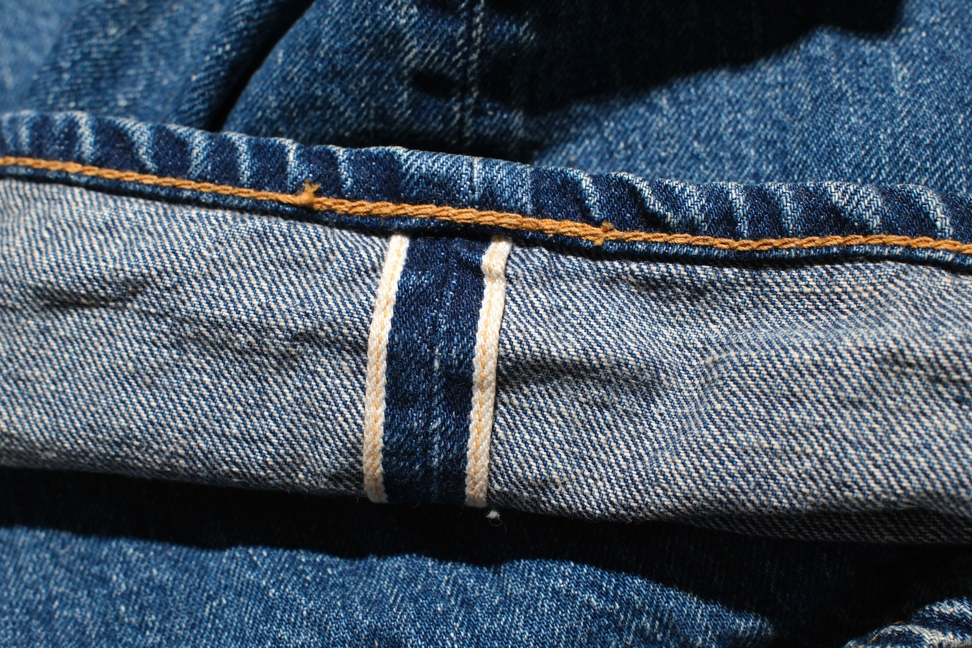 Warehouse Co. 12oz Indigo Dyed 1105 “2ND-HAND Used Wash” Denim (Tapered fit)