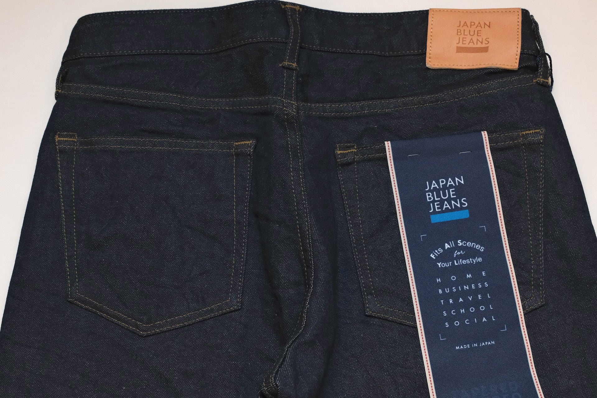 Japan Blue 12.5oz J205 'Circle' Stretch Denim (Slim Tapered Fit)