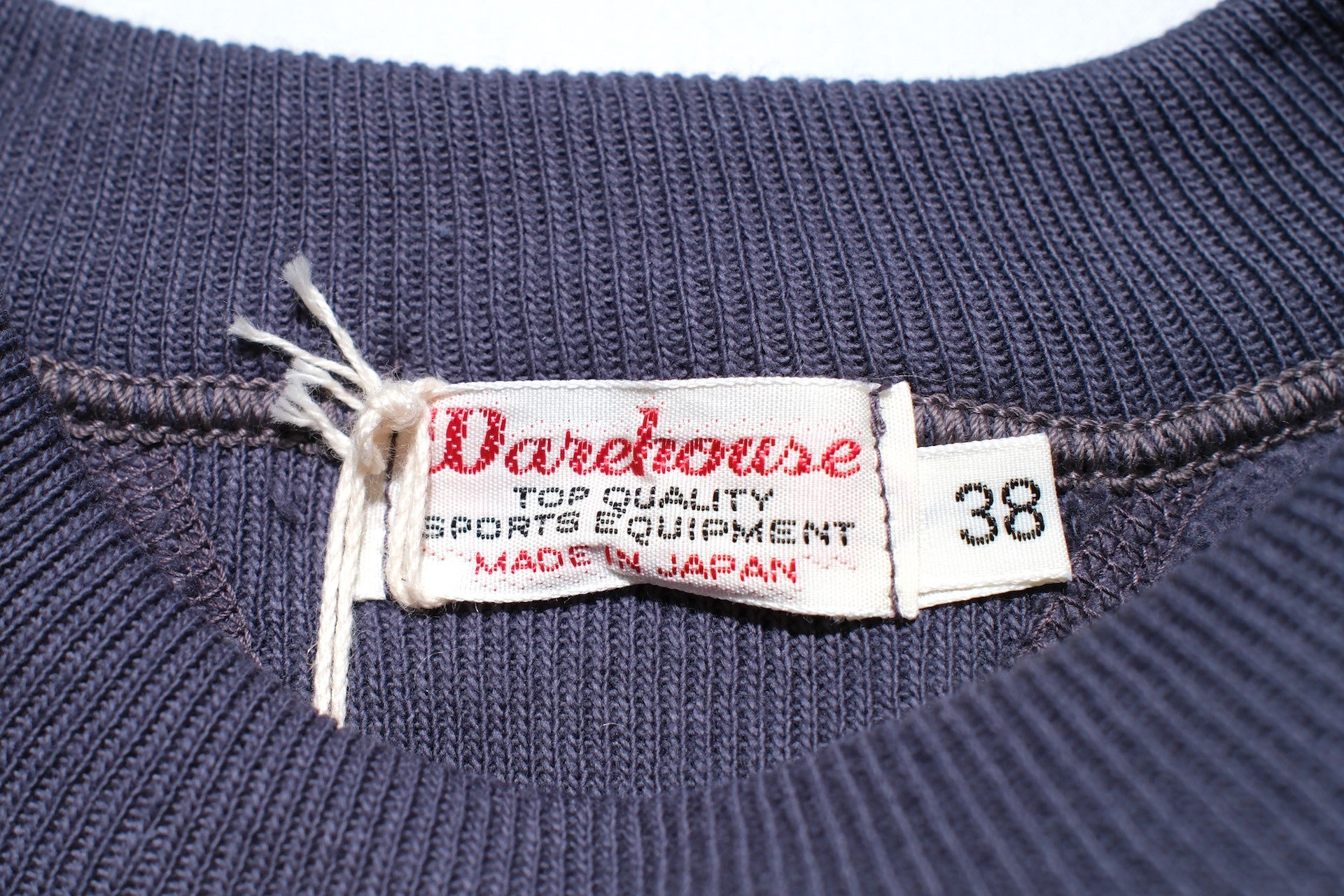 Warehouse Lot. 401 10oz "Standard" Loopwheeled Sweatshirt (Vintage Navy)