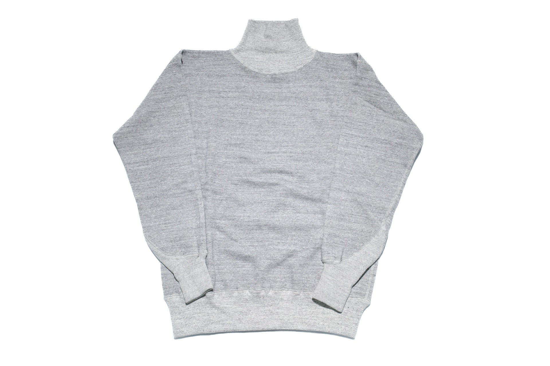 Warehouse Co. Lot. 468 10oz "High-Neck" Loopwheeled Sweatshirt (Grey)