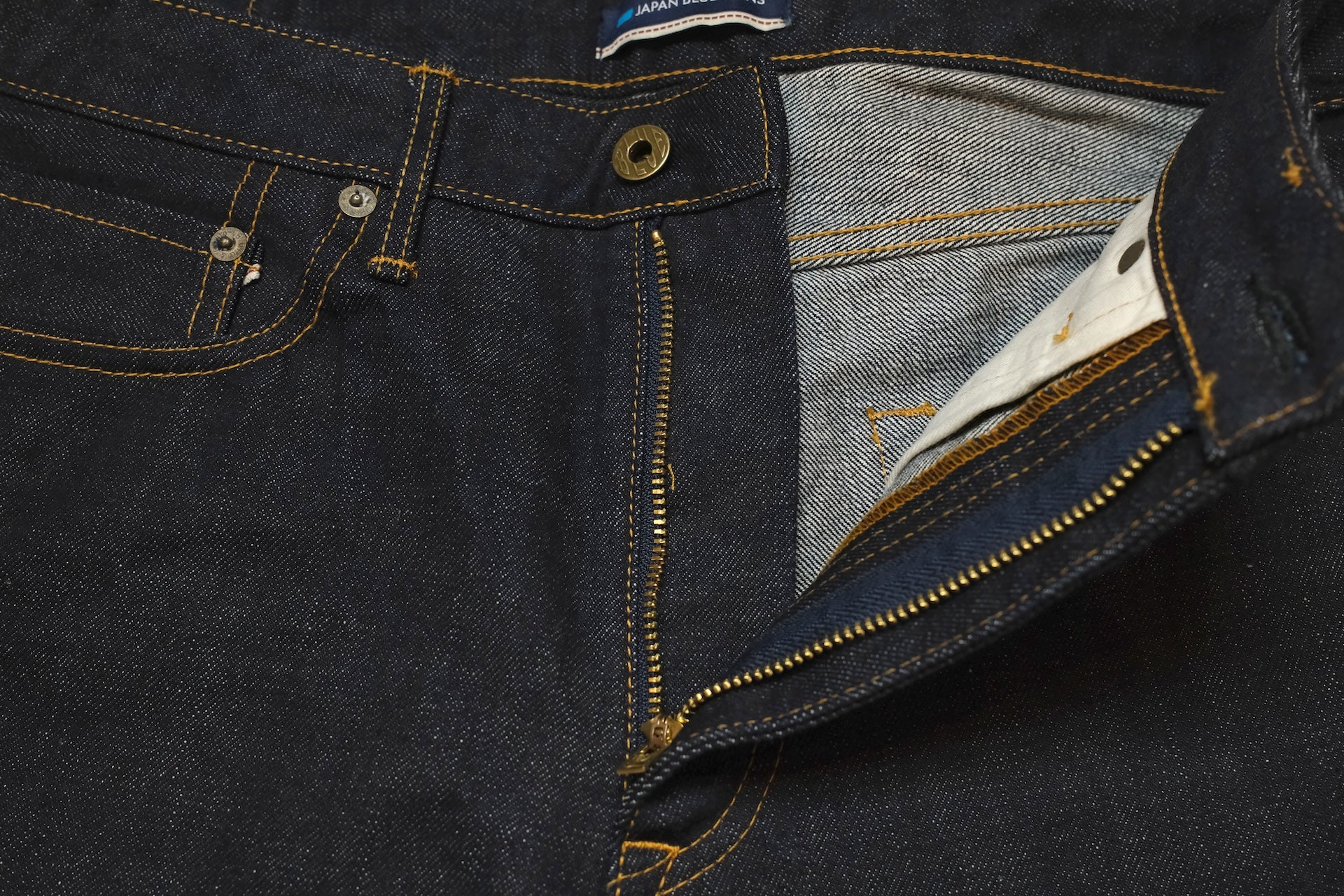 Japan Blue 14.8oz J401 'Circle' Denim (Classic Straight Fit)